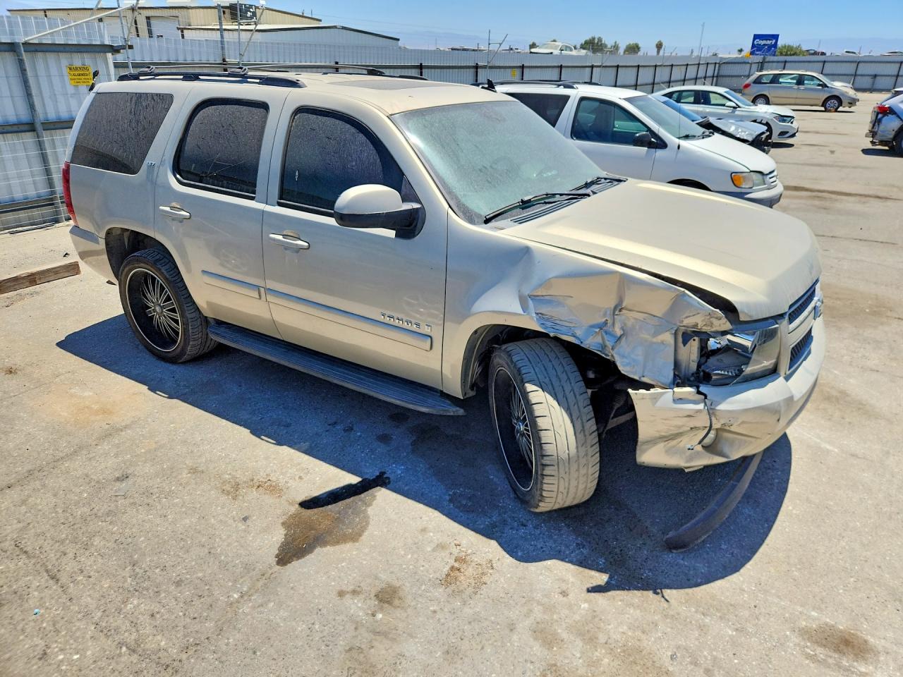 2007 Chevrolet Tahoe C1500 Tan vin: 1GNFC13097R201864