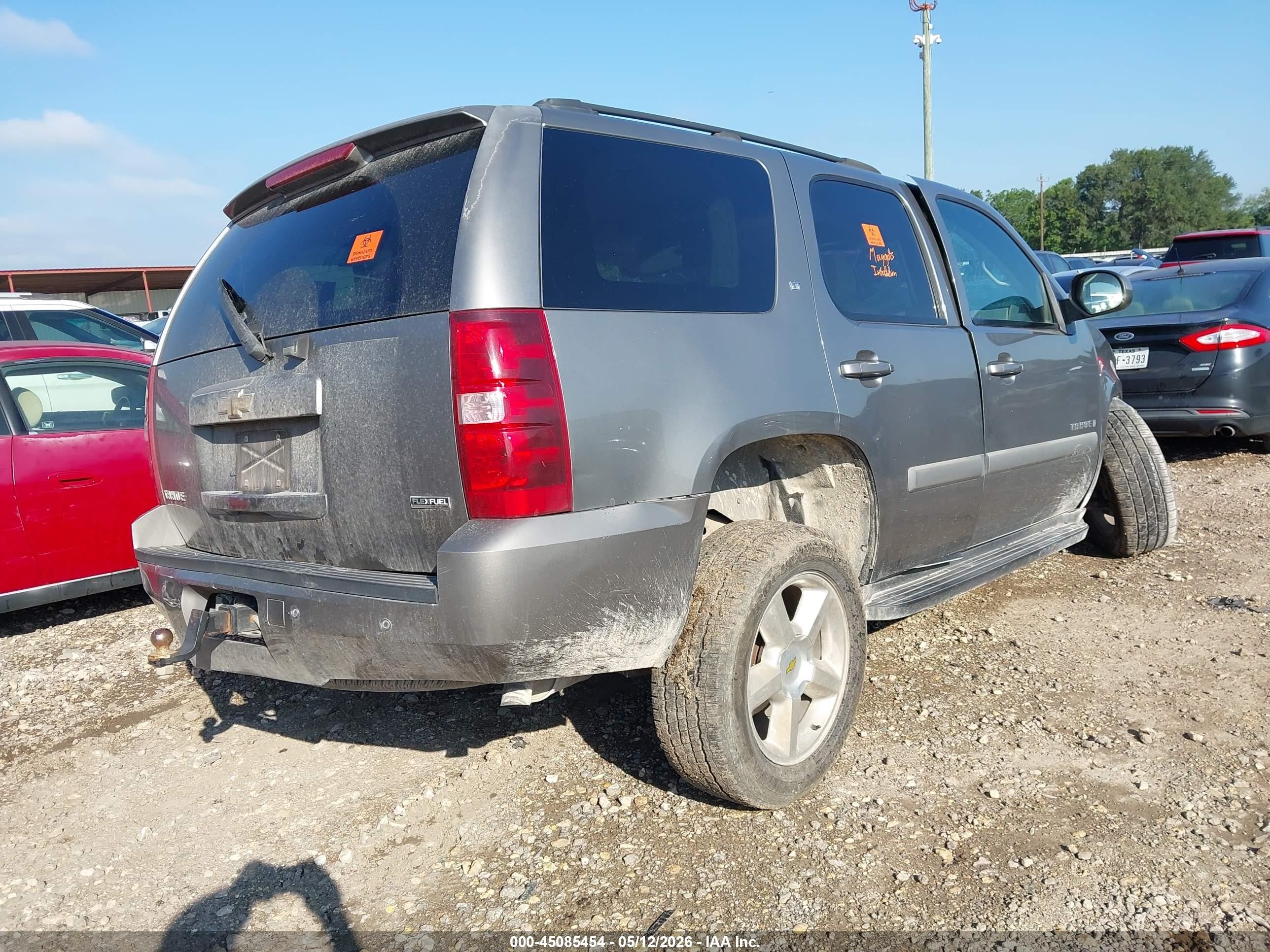 2007 Chevrolet Tahoe Lt Beige vin: 1GNFC13097R327366