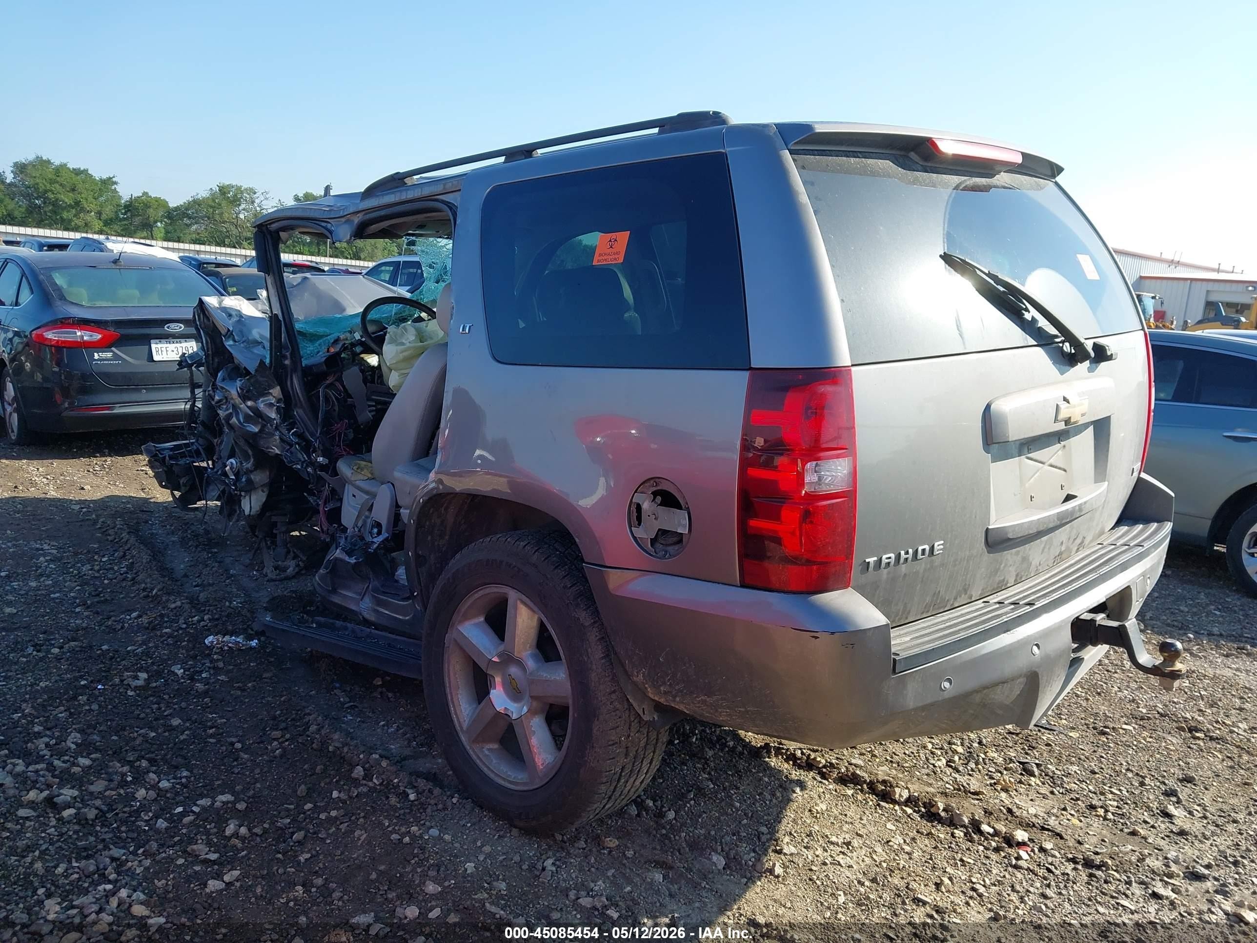 2007 Chevrolet Tahoe Lt Beige vin: 1GNFC13097R327366