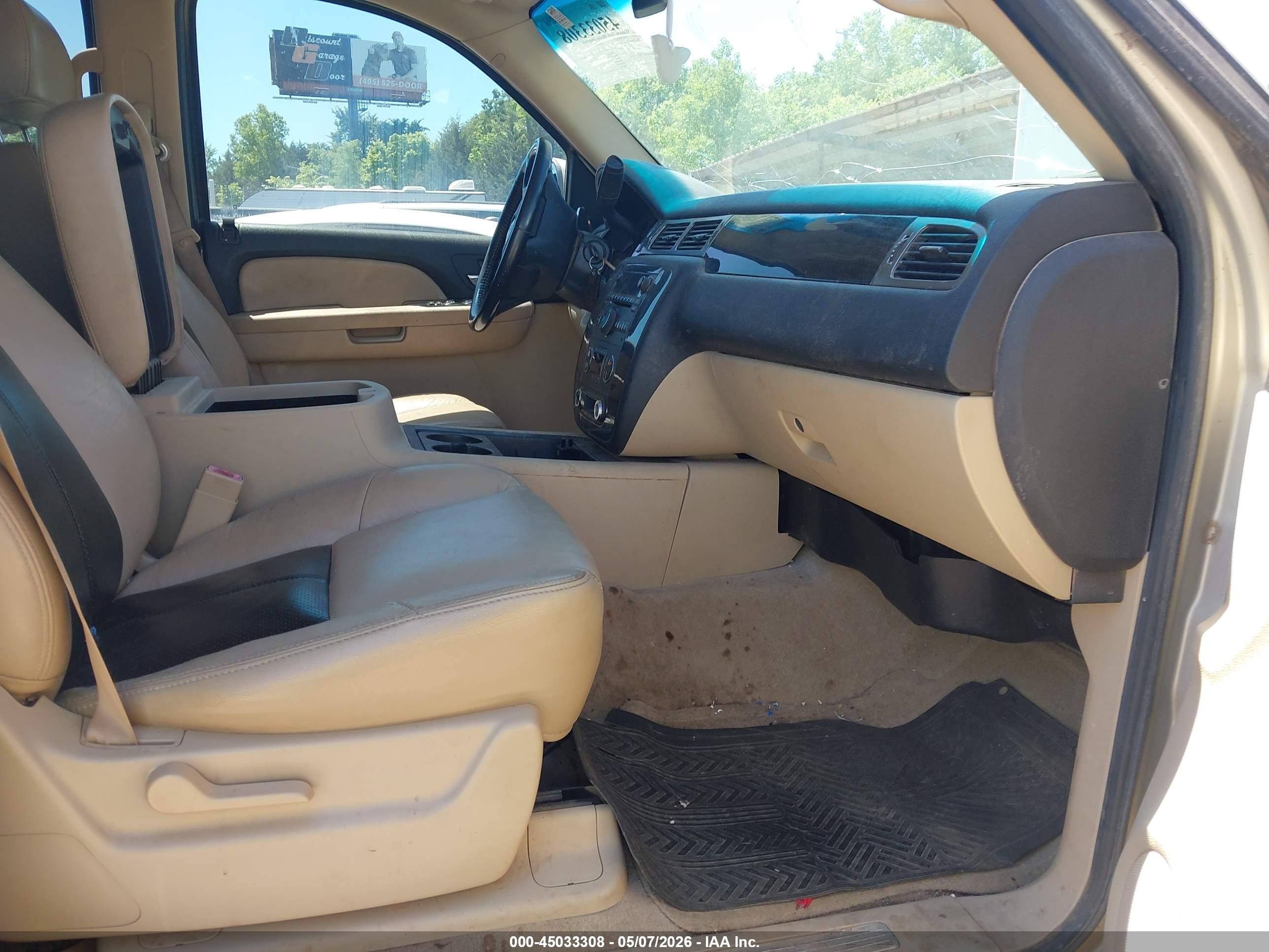 2007 Chevrolet Tahoe Lt Tan vin: 1GNFC13097R357905