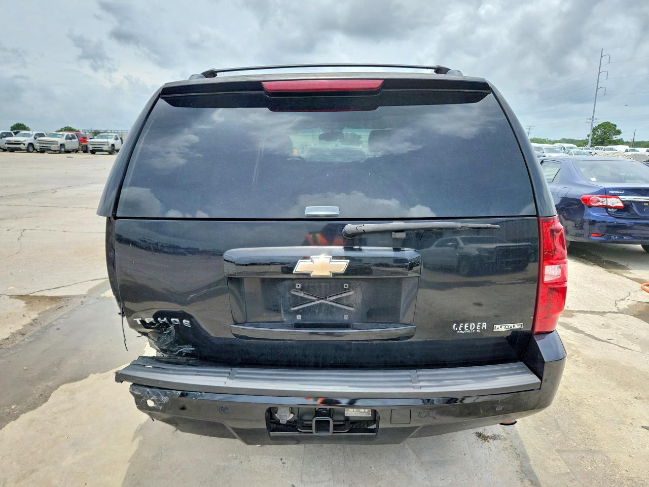 2008 Chevrolet Tahoe C1500 Черный vin: 1GNFC13098R158080