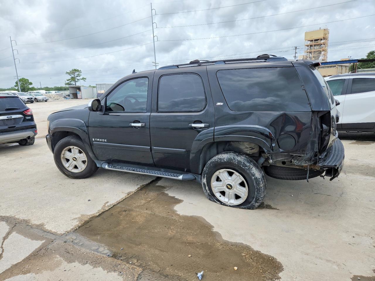 2008 Chevrolet Tahoe C1500 Черный vin: 1GNFC13098R158080