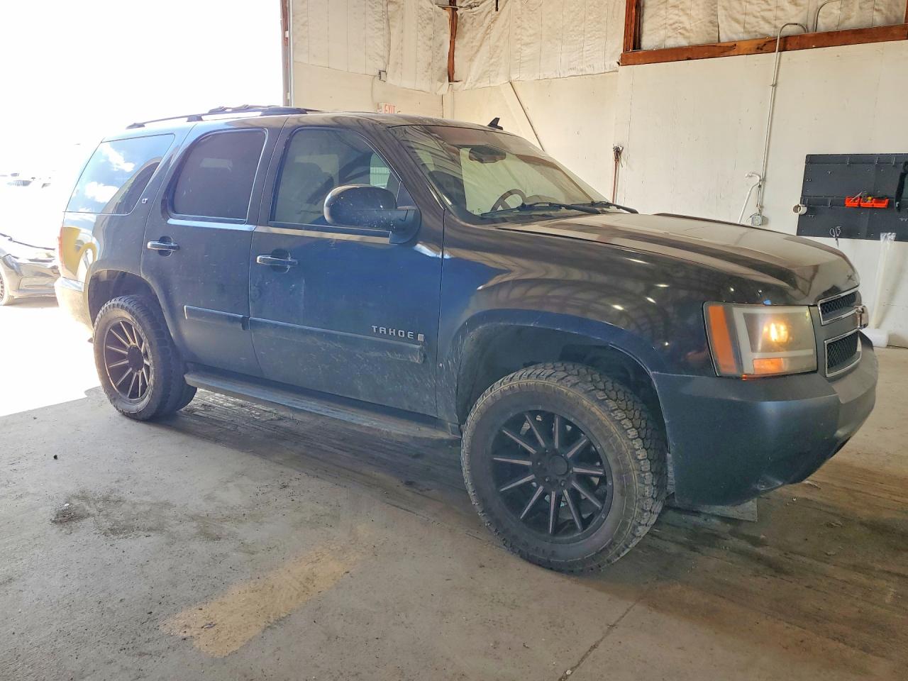 2008 Chevrolet Tahoe C1500 Black vin: 1GNFC13098R167166