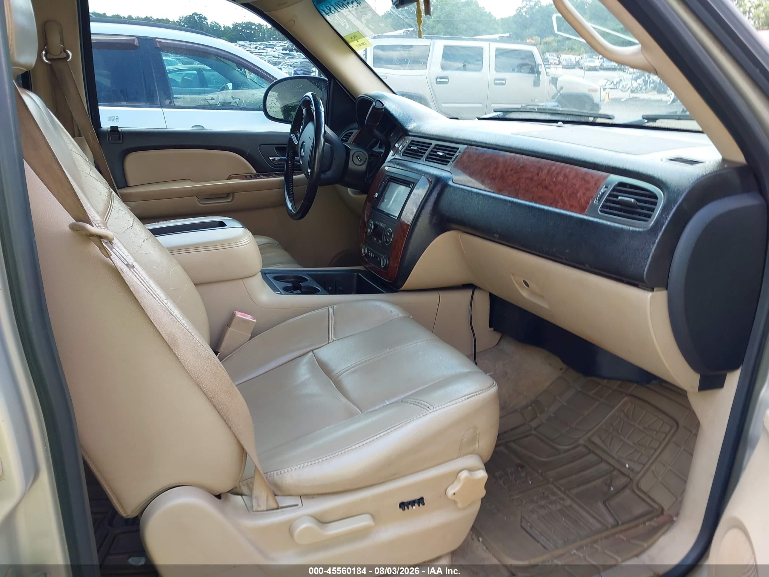 2008 Chevrolet Tahoe Lt Champagne vin: 1GNFC130X8R114346