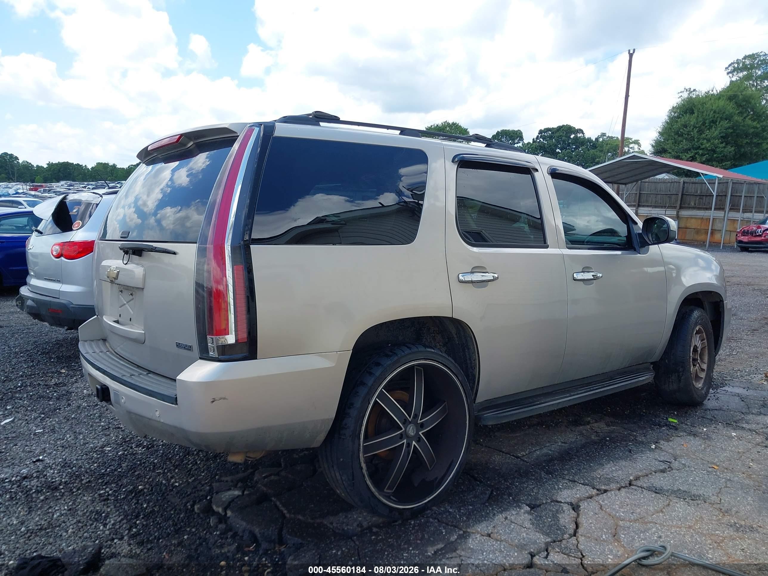 2008 Chevrolet Tahoe Lt Champagne vin: 1GNFC130X8R114346