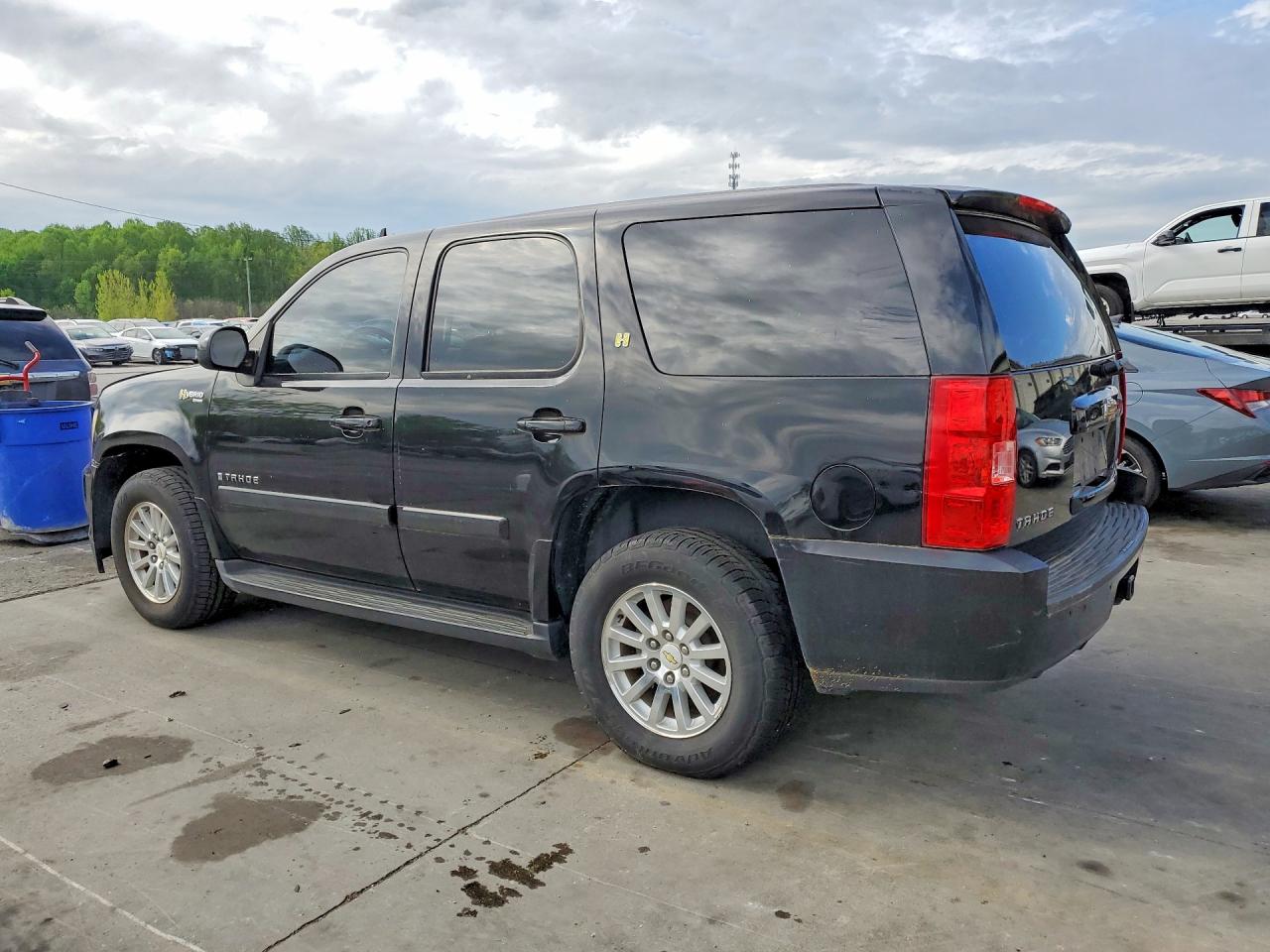 2008 Chevrolet Tahoe C1500 Hybrid Black vin: 1GNFC13508R222471