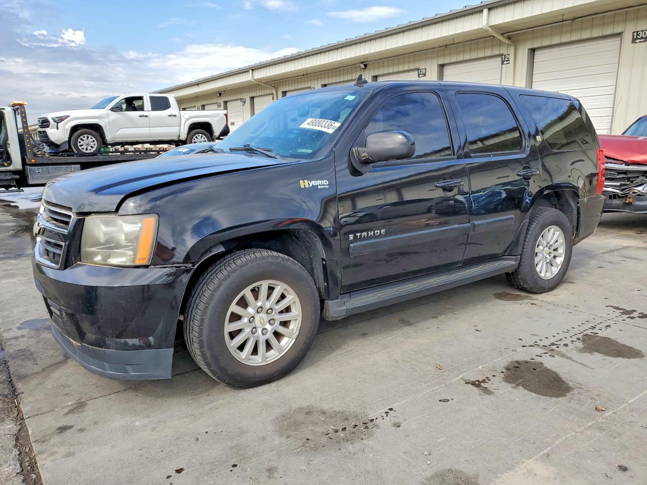 2008 Chevrolet Tahoe C1500 Hybrid Black vin: 1GNFC13508R222471
