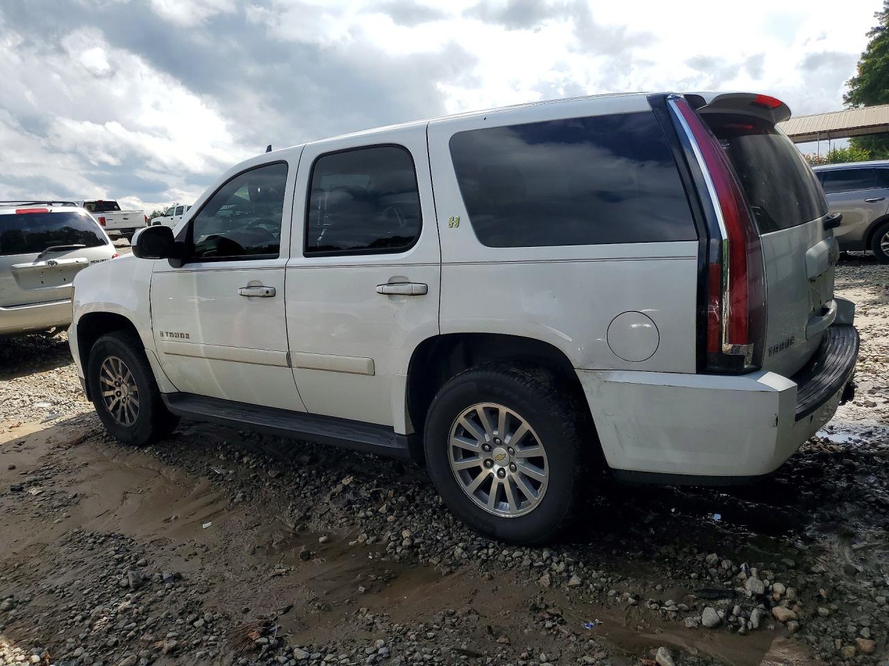2008 Chevrolet Tahoe C1500 Hybrid White vin: 1GNFC13518R198794