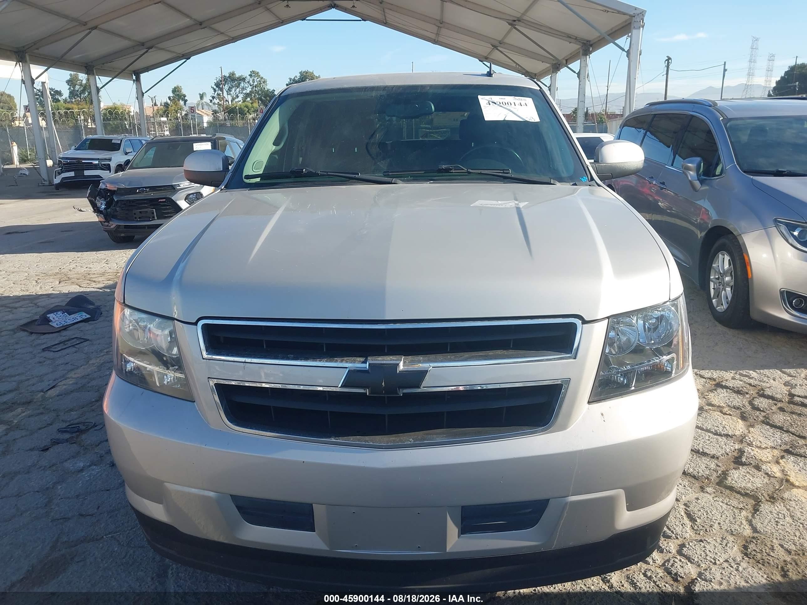 2008 Chevrolet Tahoe Hybrid   Серый vin: 1GNFC13548R204670