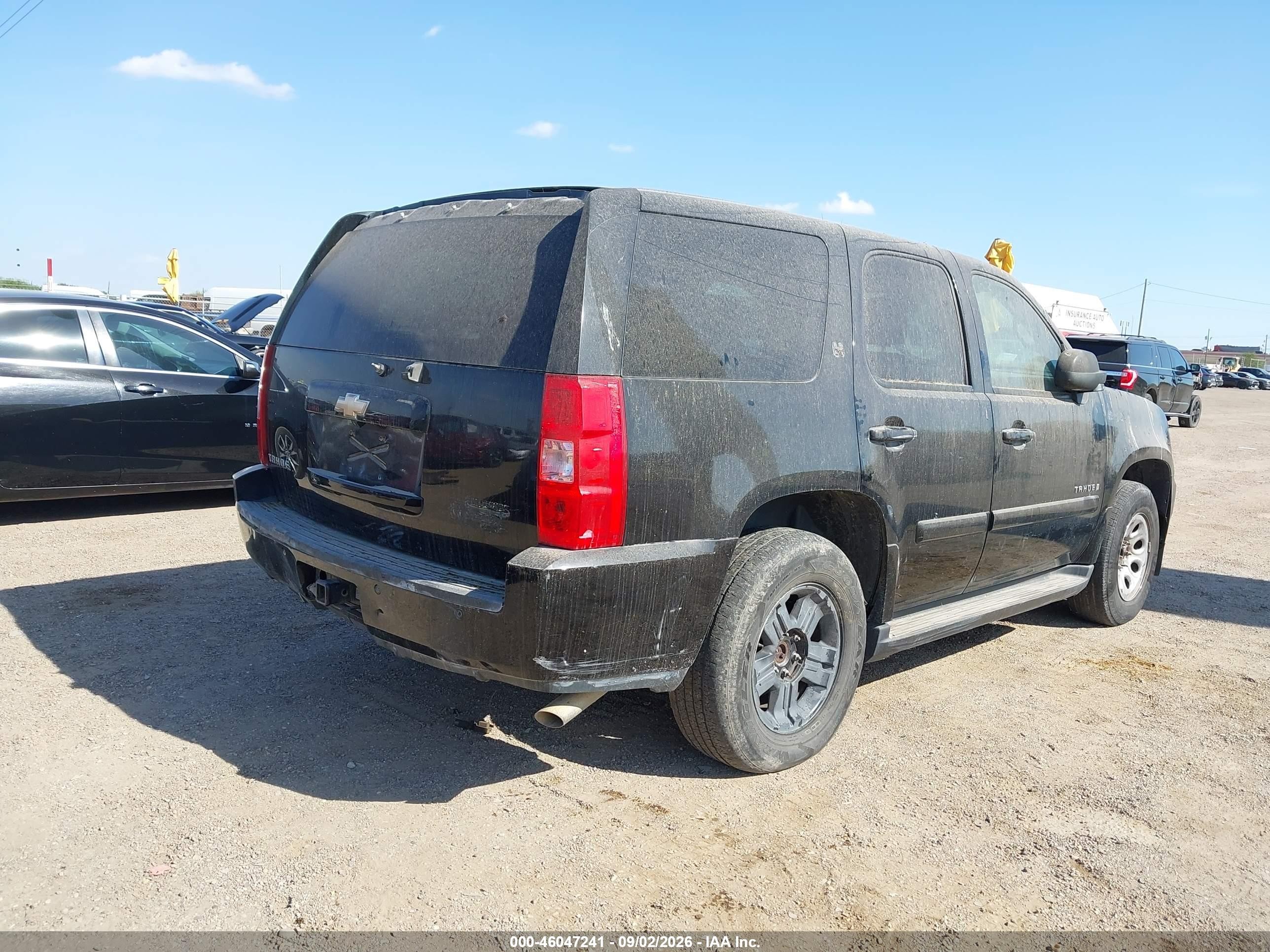 2008 Chevrolet Tahoe Hybrid   Черный vin: 1GNFC13558R192366