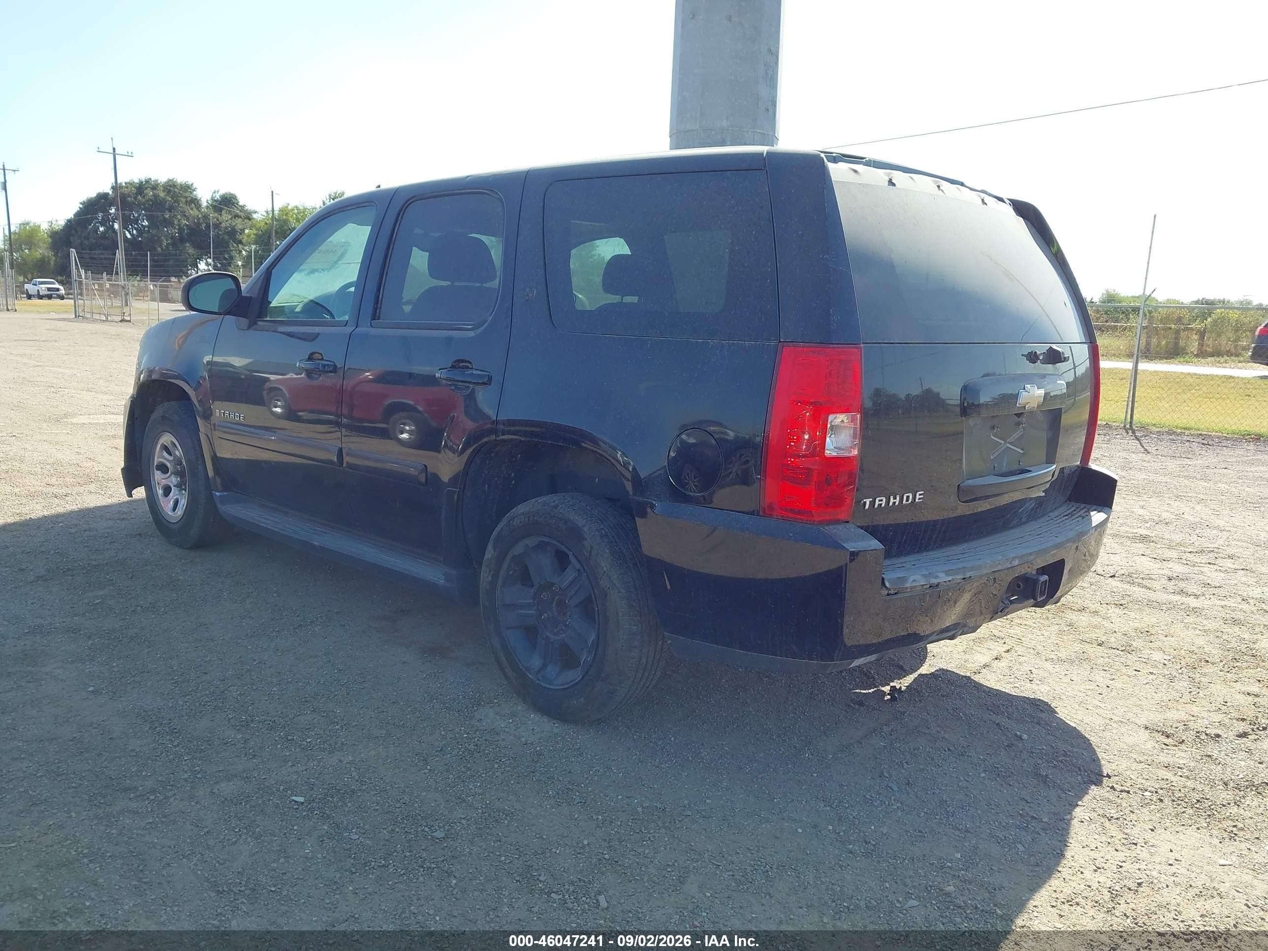 2008 Chevrolet Tahoe Hybrid   Черный vin: 1GNFC13558R192366
