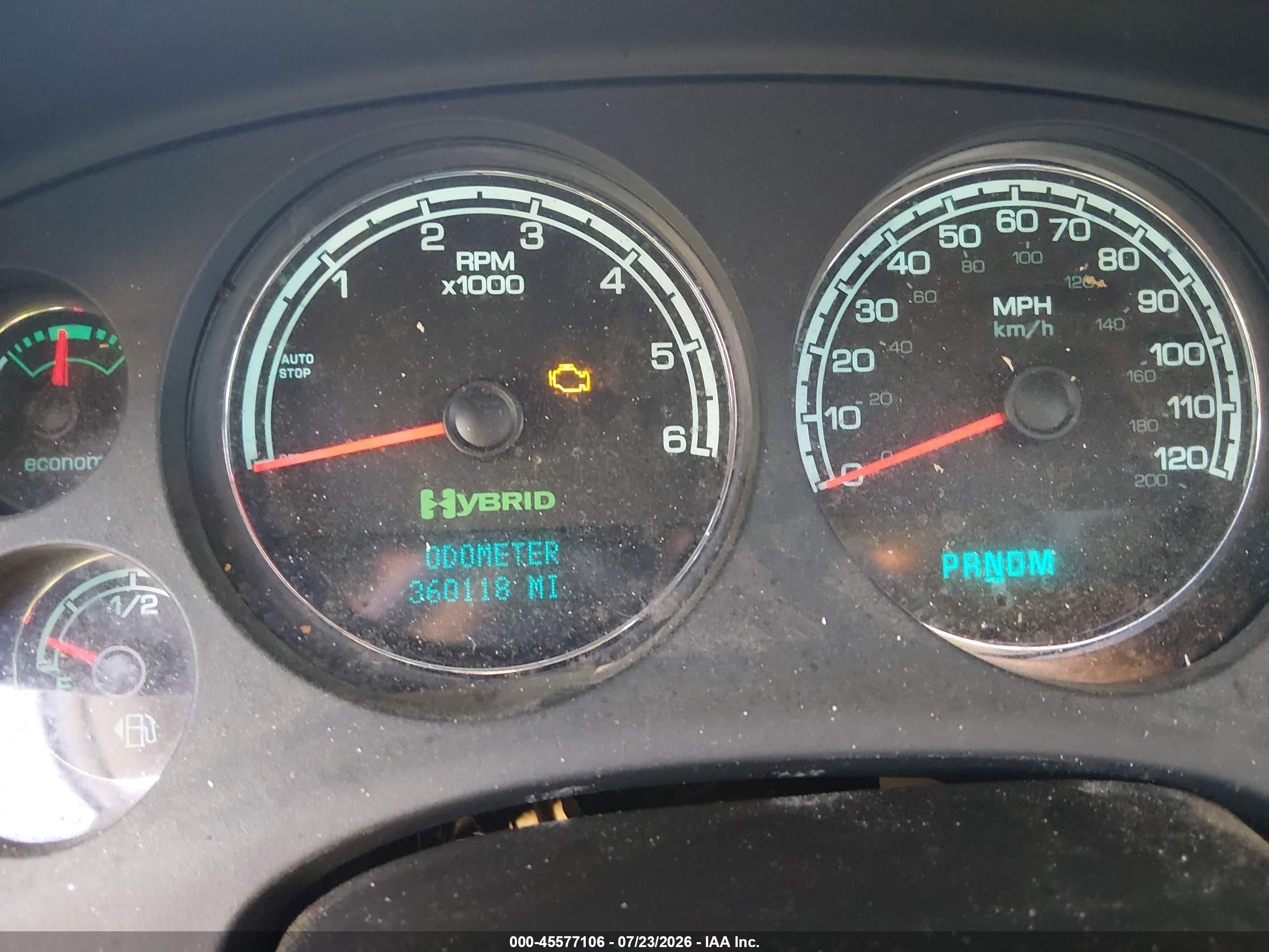 2008 Chevrolet Tahoe Hybrid   White vin: 1GNFC13578R202279