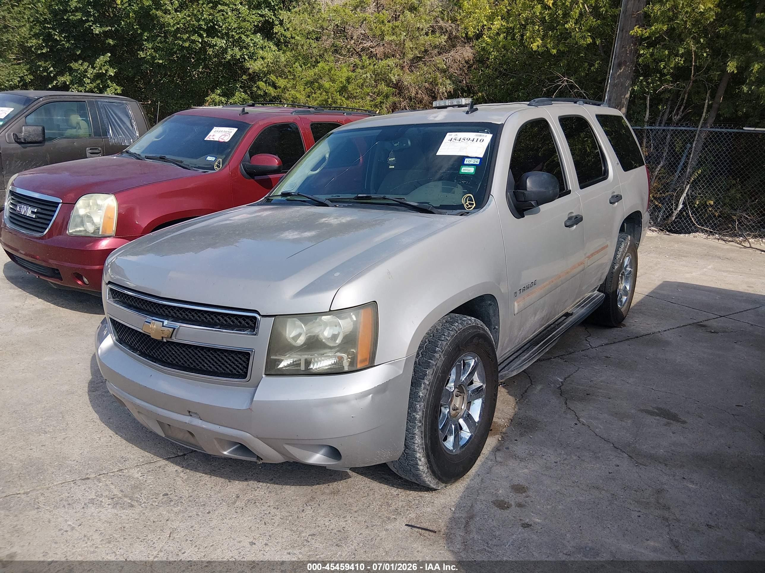 2007 Chevrolet Tahoe Ls Beige vin: 1GNFC13C07J401136