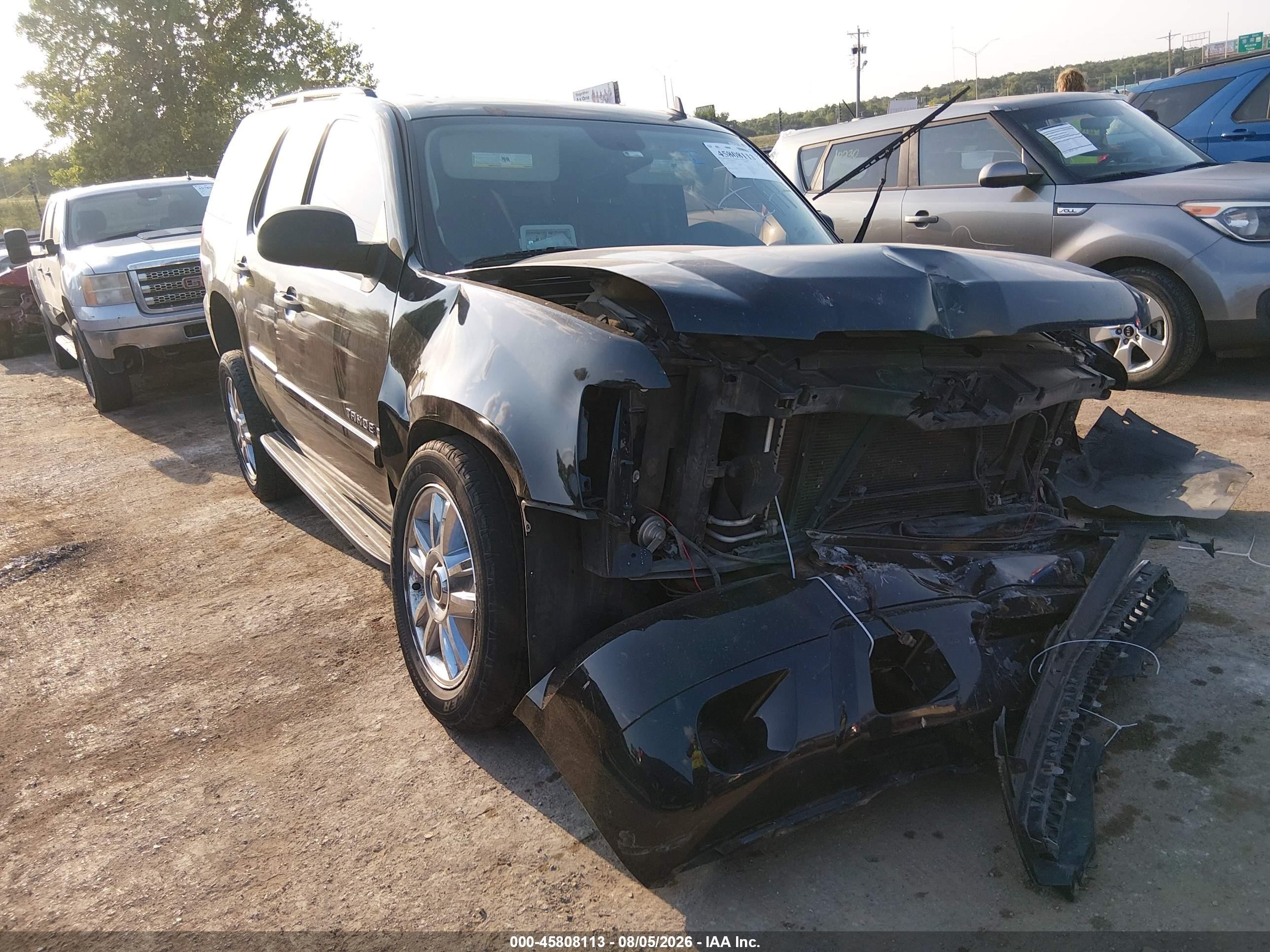 2009 Chevrolet Tahoe Ls Black vin: 1GNFC13C19R162023