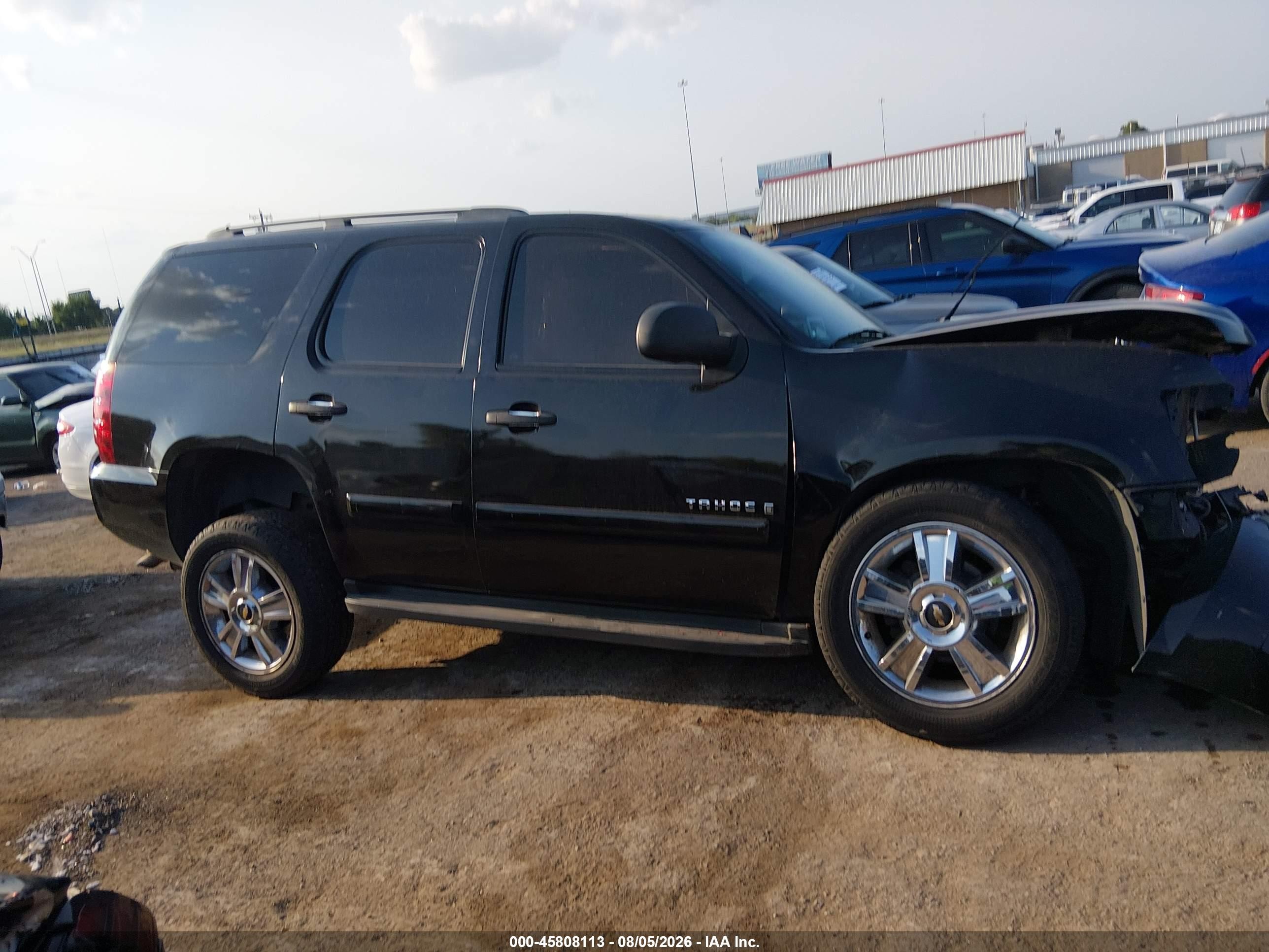 2009 Chevrolet Tahoe Ls Black vin: 1GNFC13C19R162023