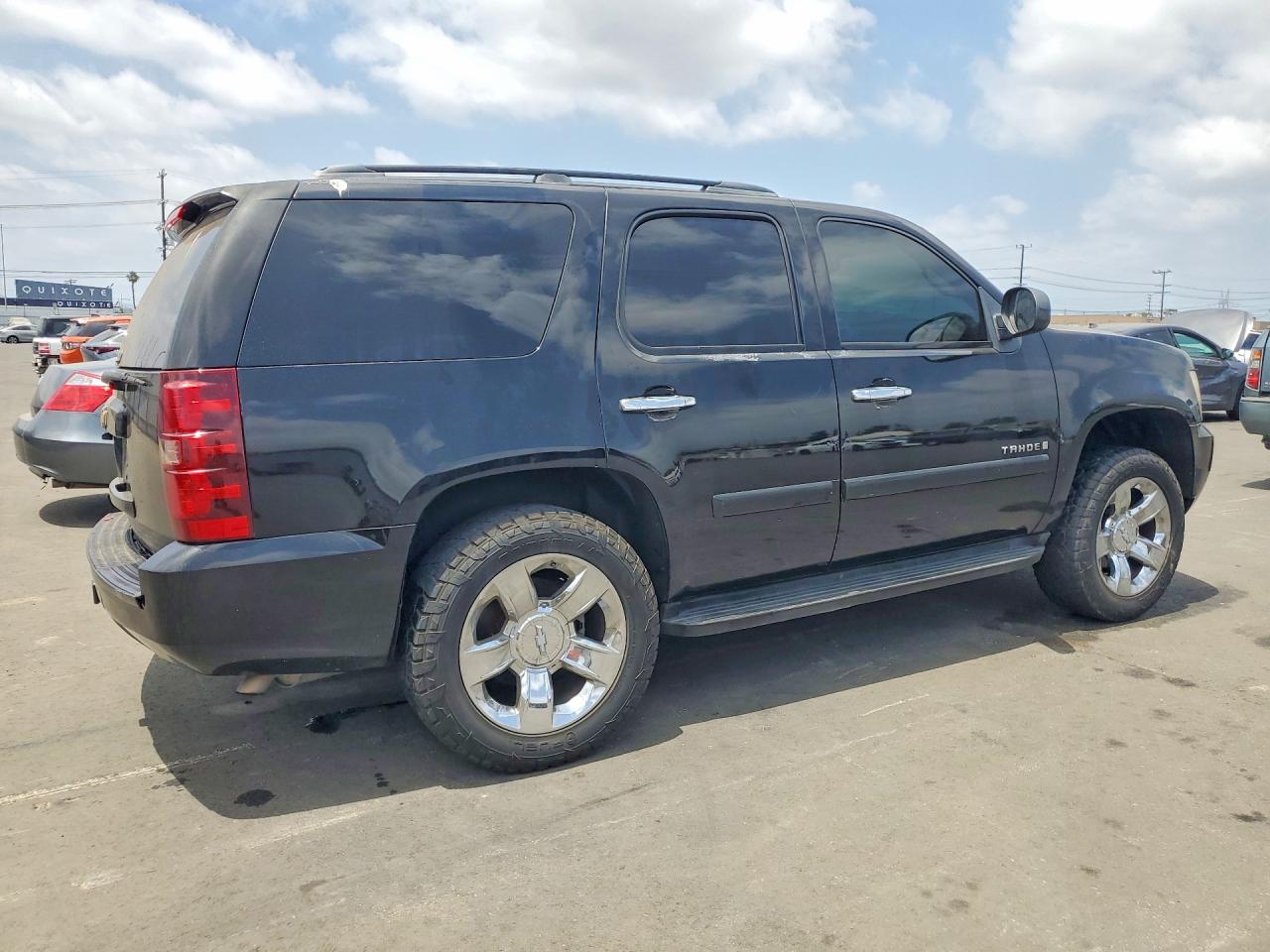 2007 Chevrolet Tahoe C1500 Black vin: 1GNFC13C27J326049