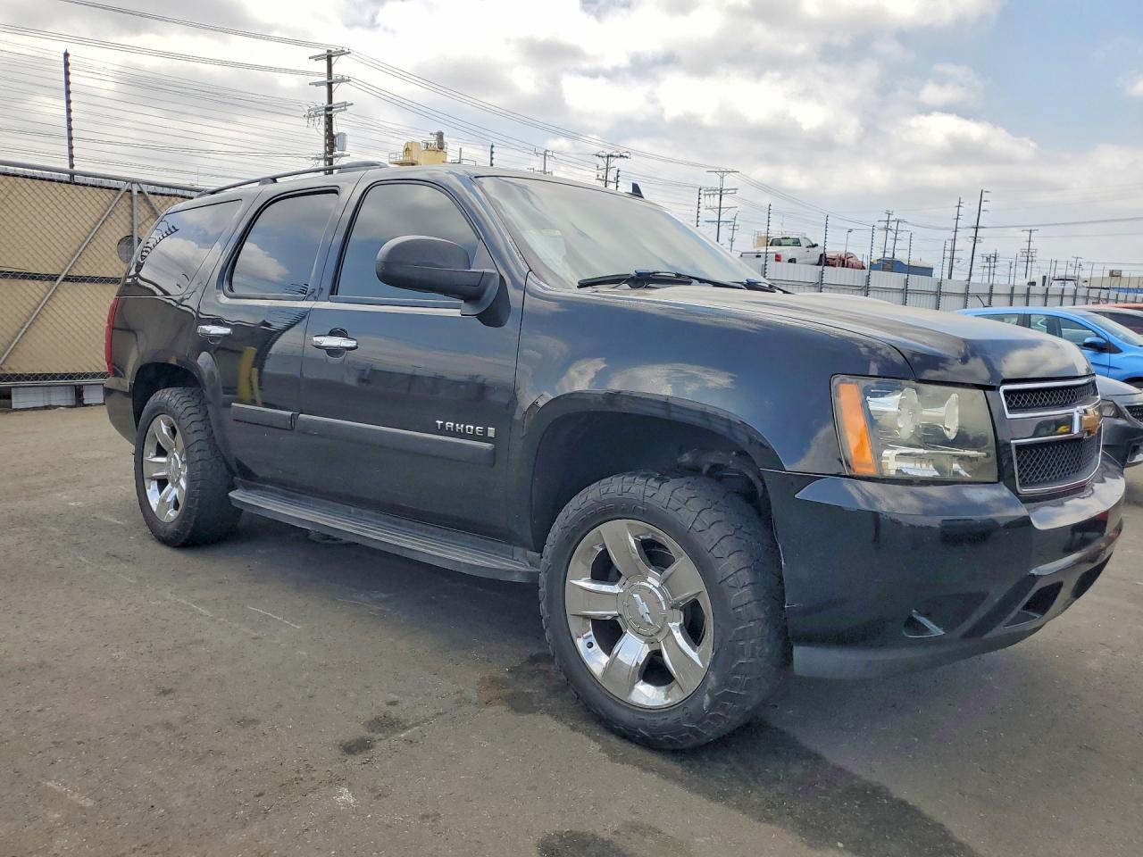 2007 Chevrolet Tahoe C1500 Black vin: 1GNFC13C27J326049