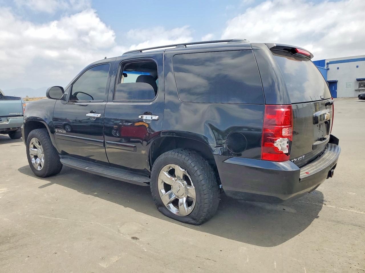 2007 Chevrolet Tahoe C1500 Black vin: 1GNFC13C27J326049