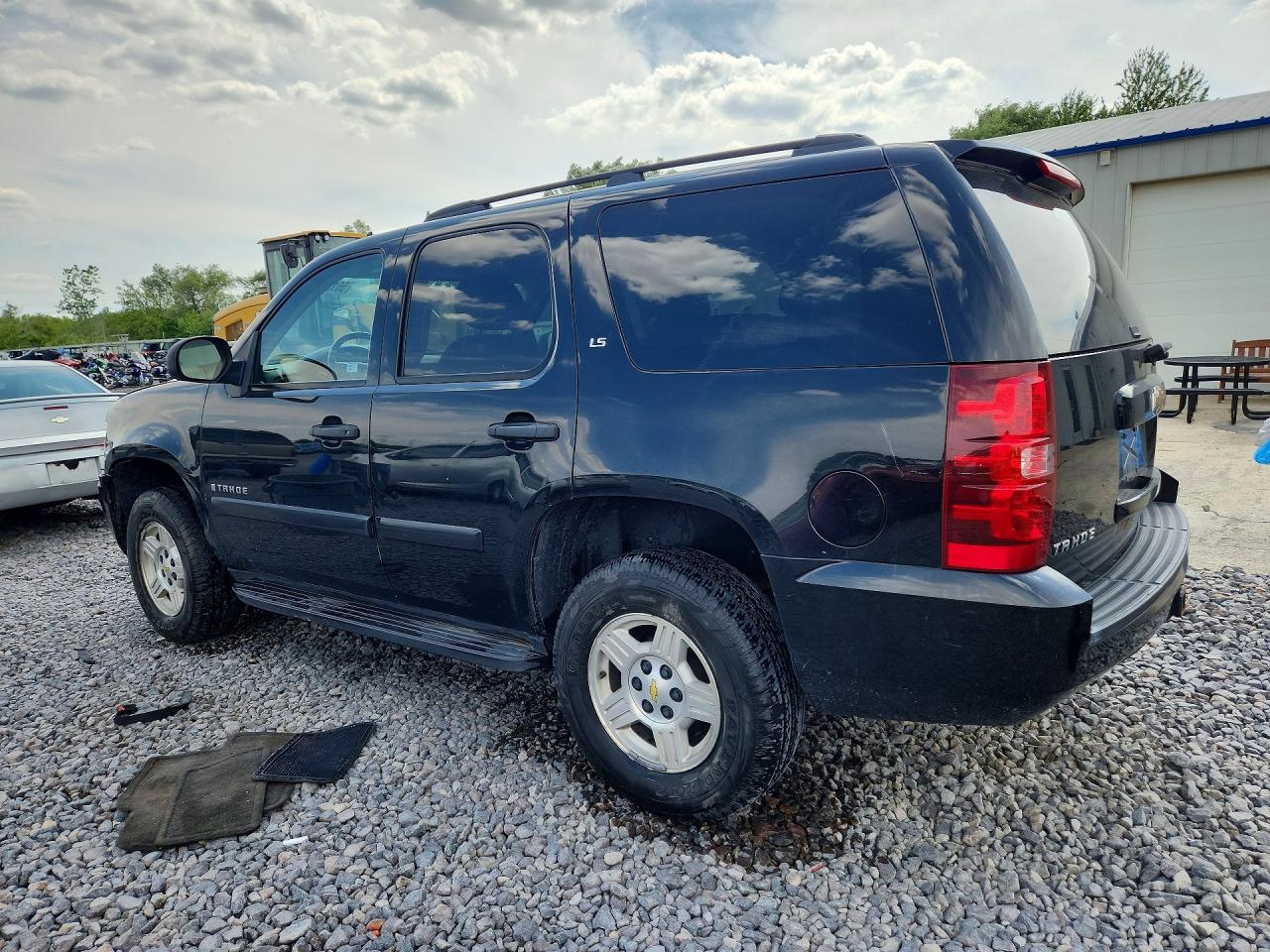 2008 Chevrolet Tahoe C1500 Black vin: 1GNFC13C28J215129
