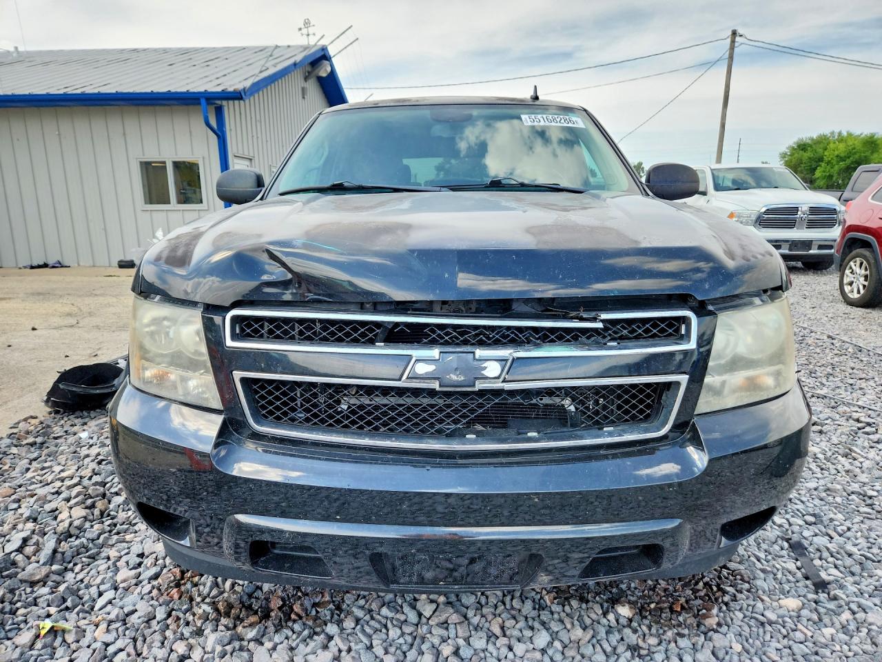 2008 Chevrolet Tahoe C1500 Black vin: 1GNFC13C28J215129