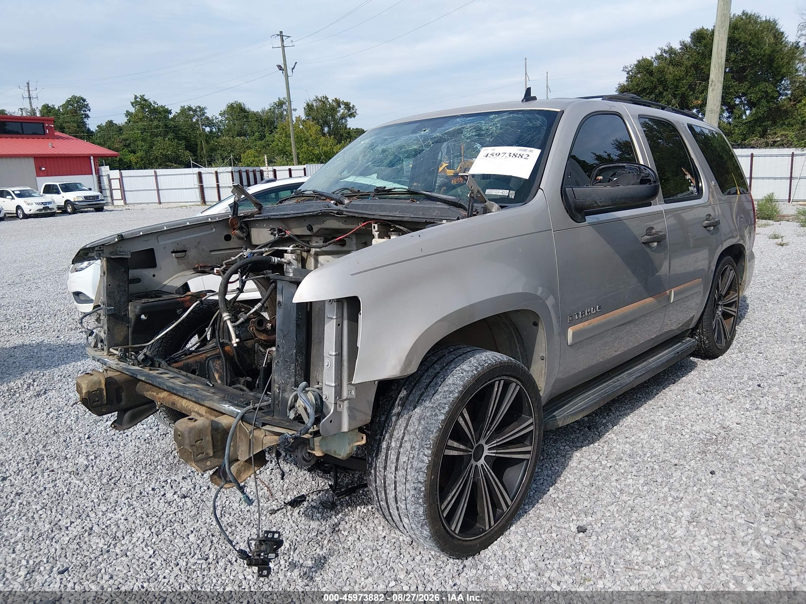 2007 Chevrolet Tahoe Ls Tan vin: 1GNFC13C47R265238