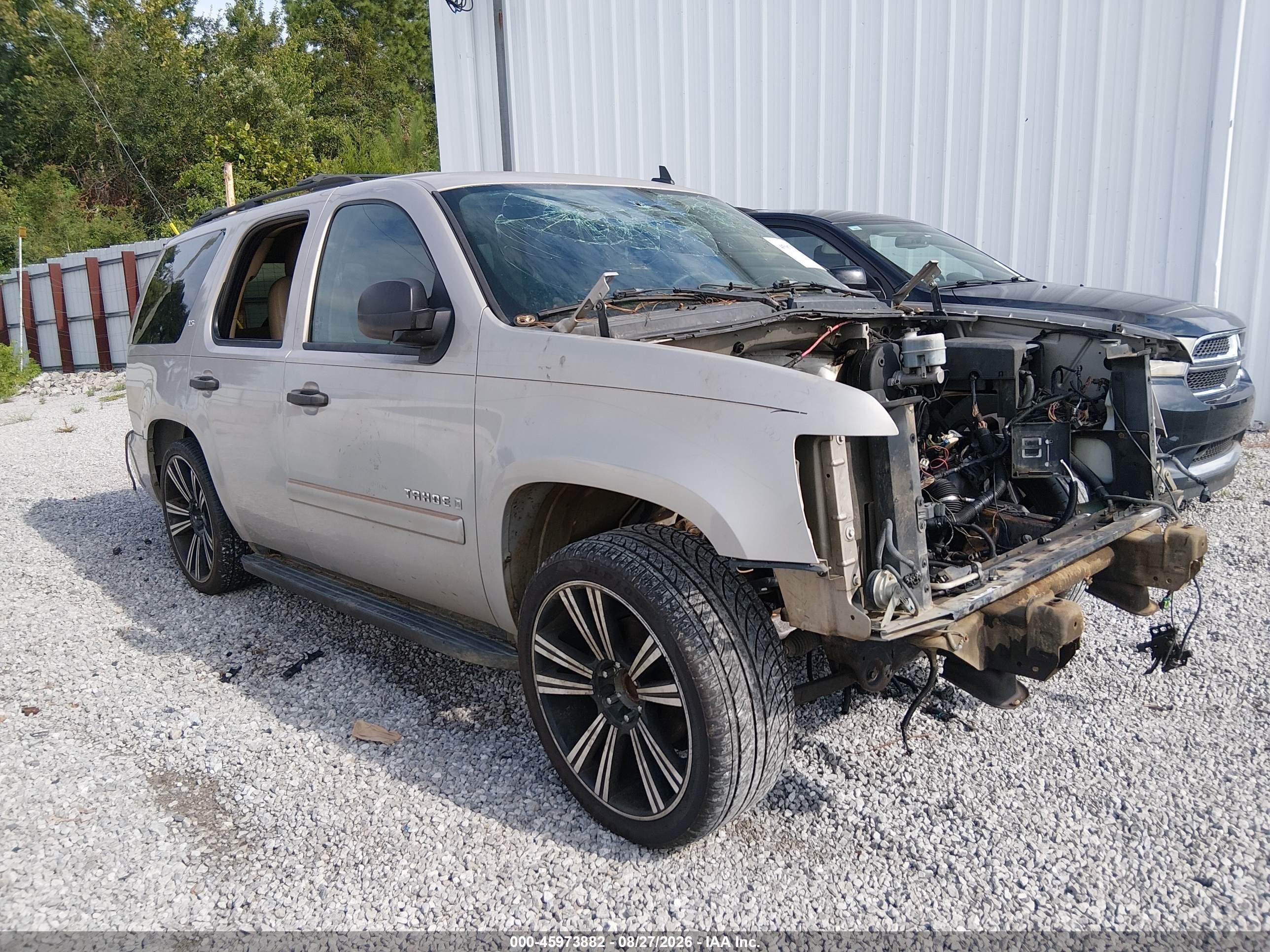 2007 Chevrolet Tahoe Ls Tan vin: 1GNFC13C47R265238