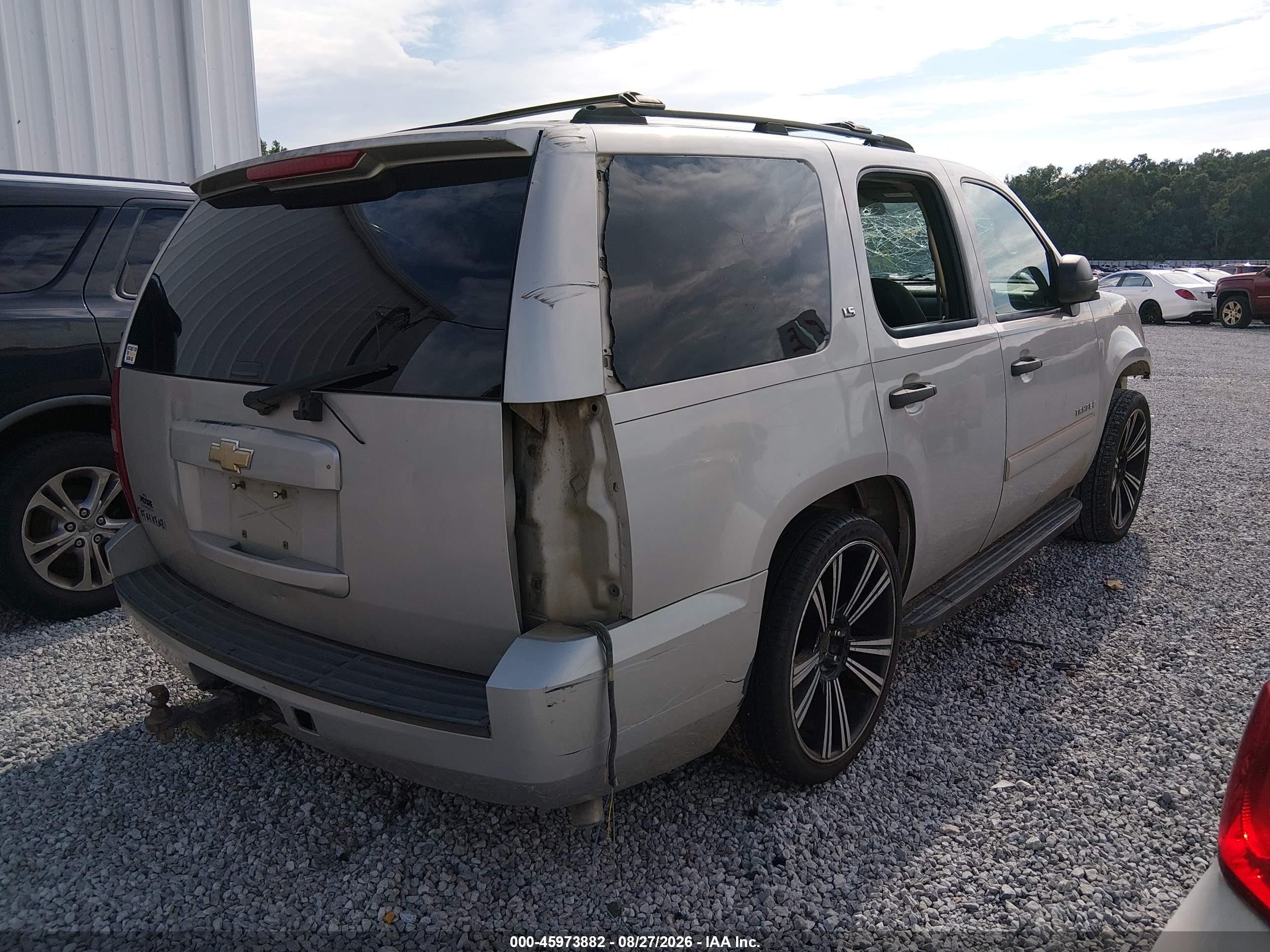 2007 Chevrolet Tahoe Ls Tan vin: 1GNFC13C47R265238