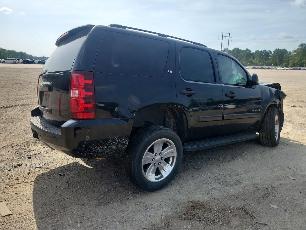 2008 Chevrolet Tahoe C1500 Black vin: 1GNFC13C48R208197