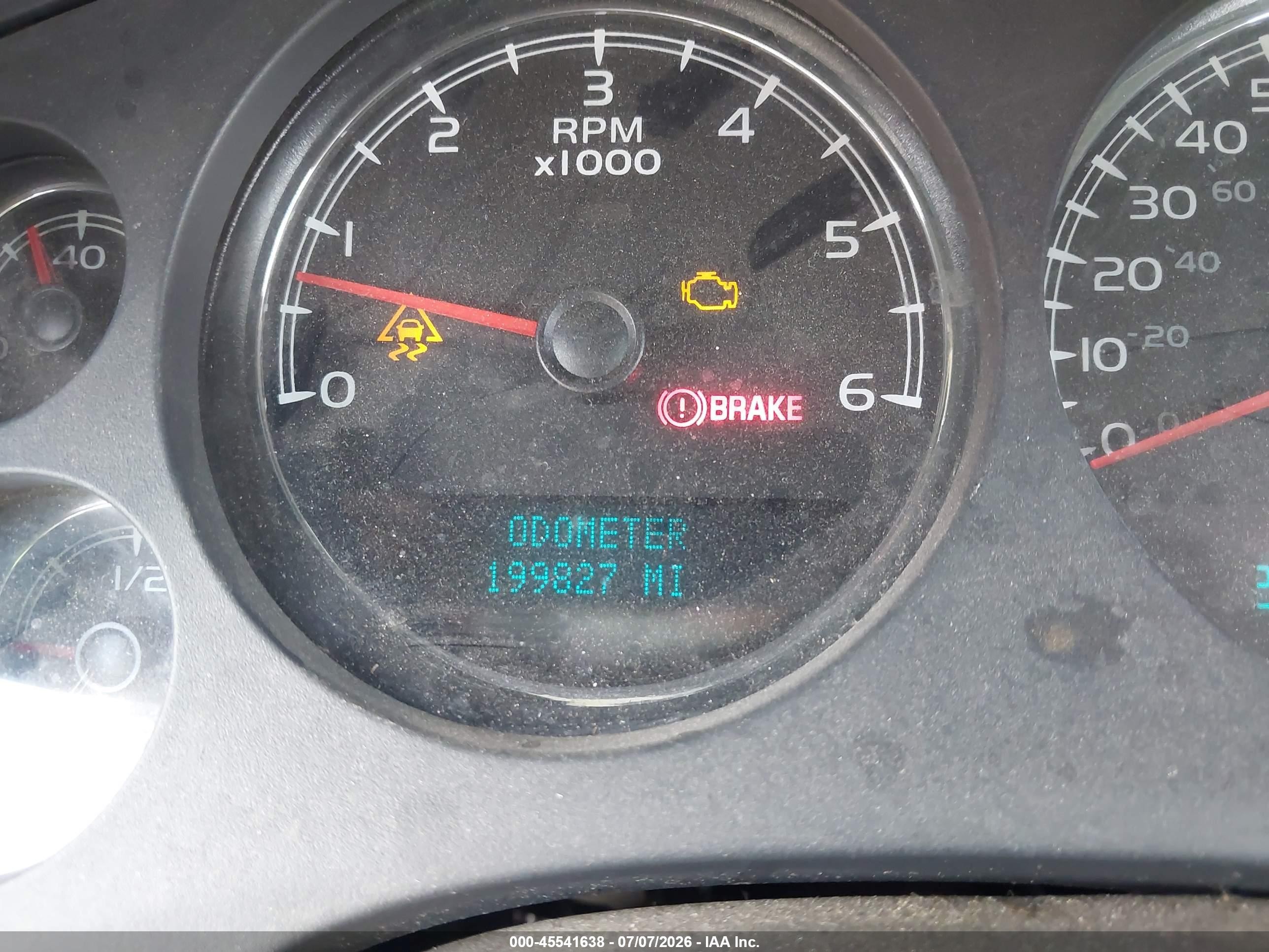 2007 Chevrolet Tahoe Ls Burgundy vin: 1GNFC13C57R414451