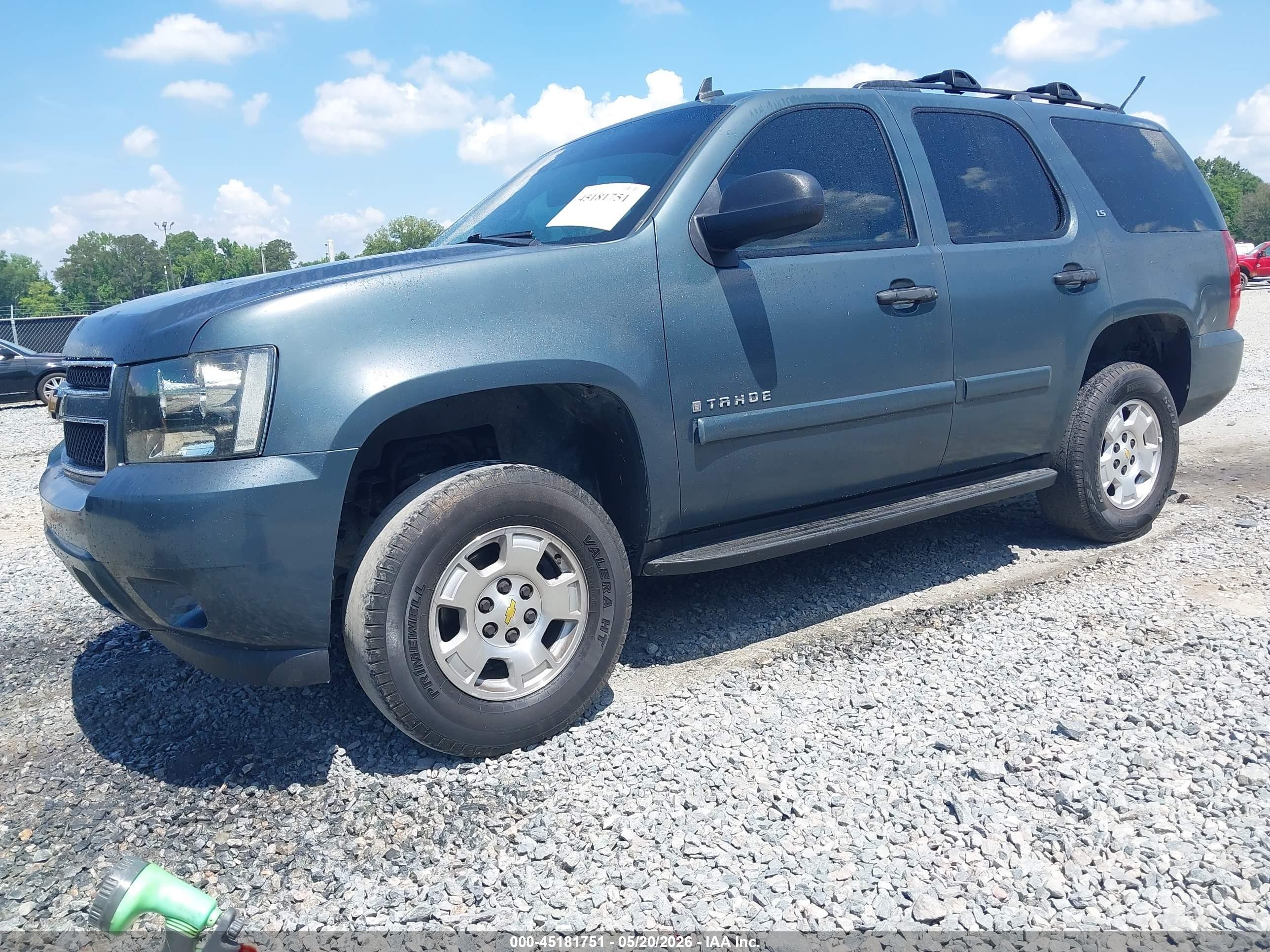 2009 Chevrolet Tahoe Ls Синий vin: 1GNFC13C59R215144