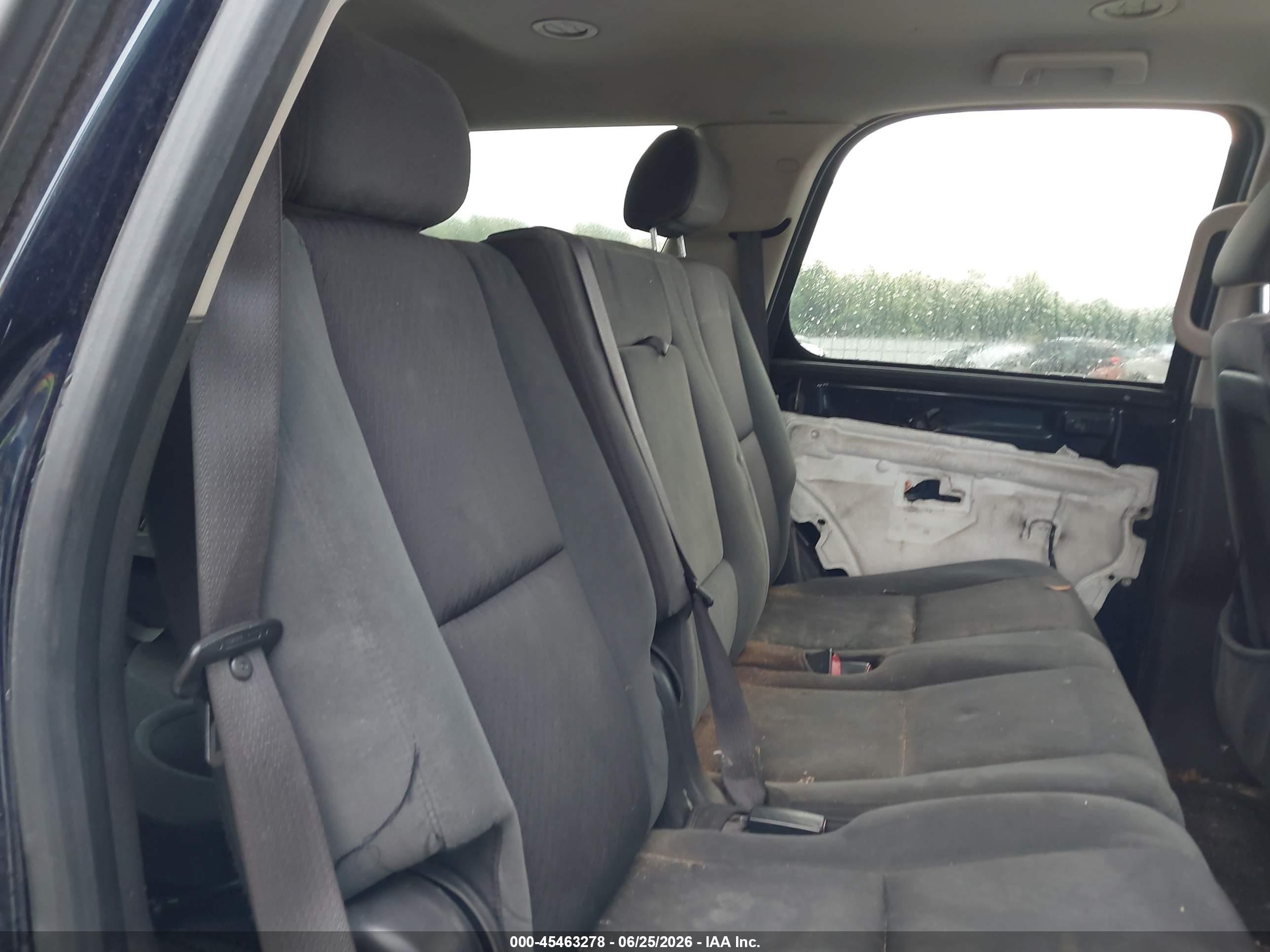 2009 Chevrolet Tahoe Ls Blue vin: 1GNFC13C79R179327