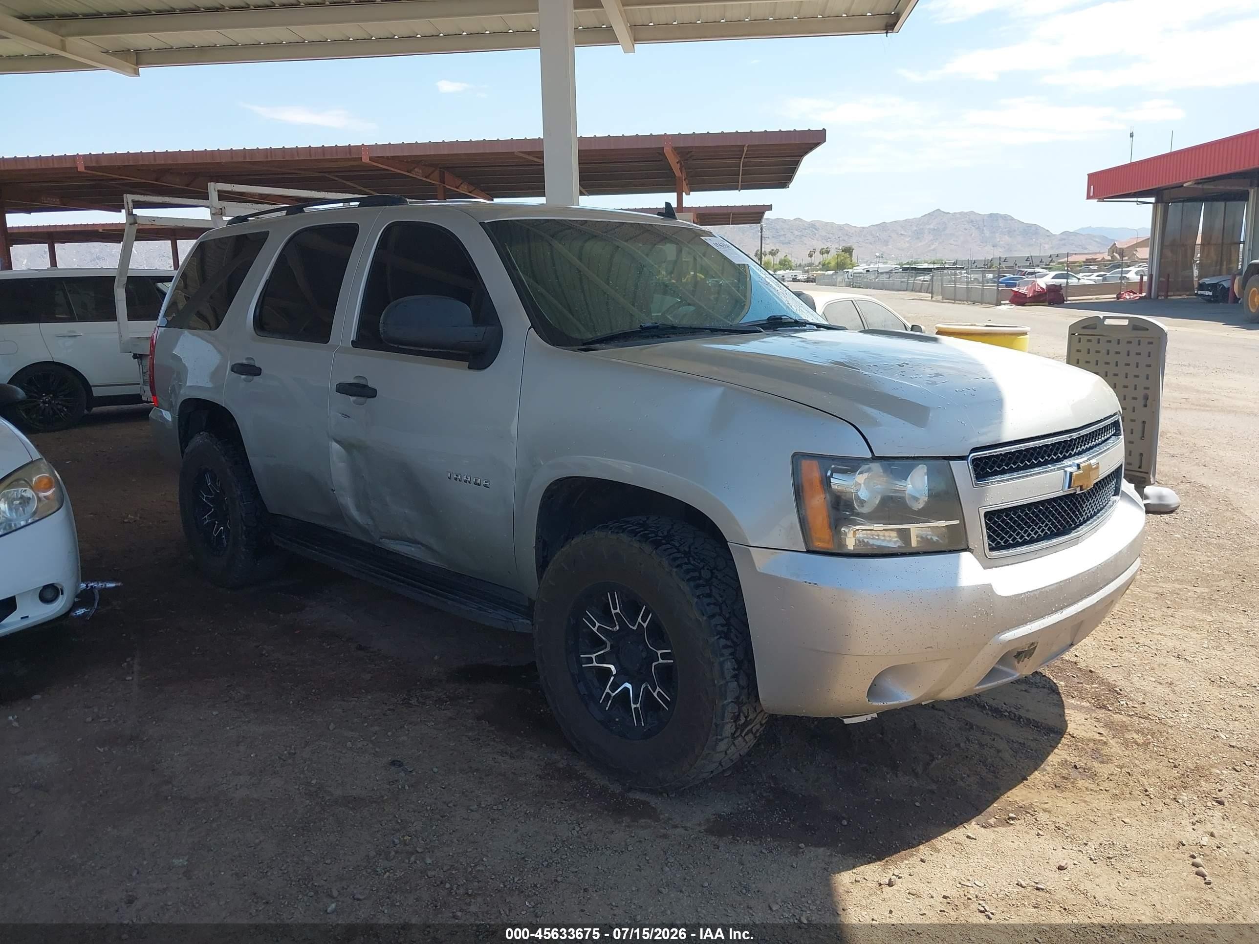 2009 Chevrolet Tahoe Ls Gray vin: 1GNFC13C79R271747