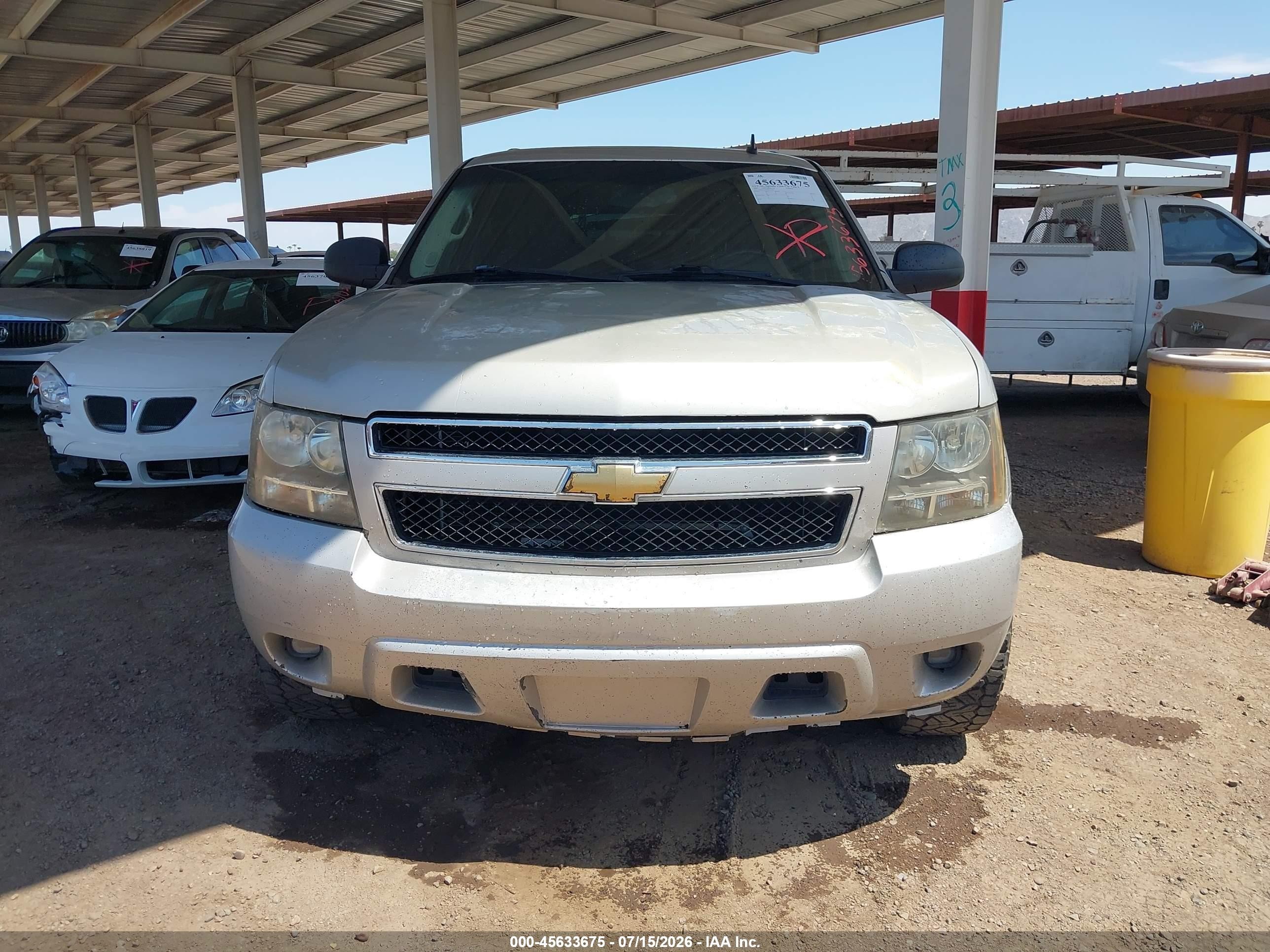 2009 Chevrolet Tahoe Ls Gray vin: 1GNFC13C79R271747