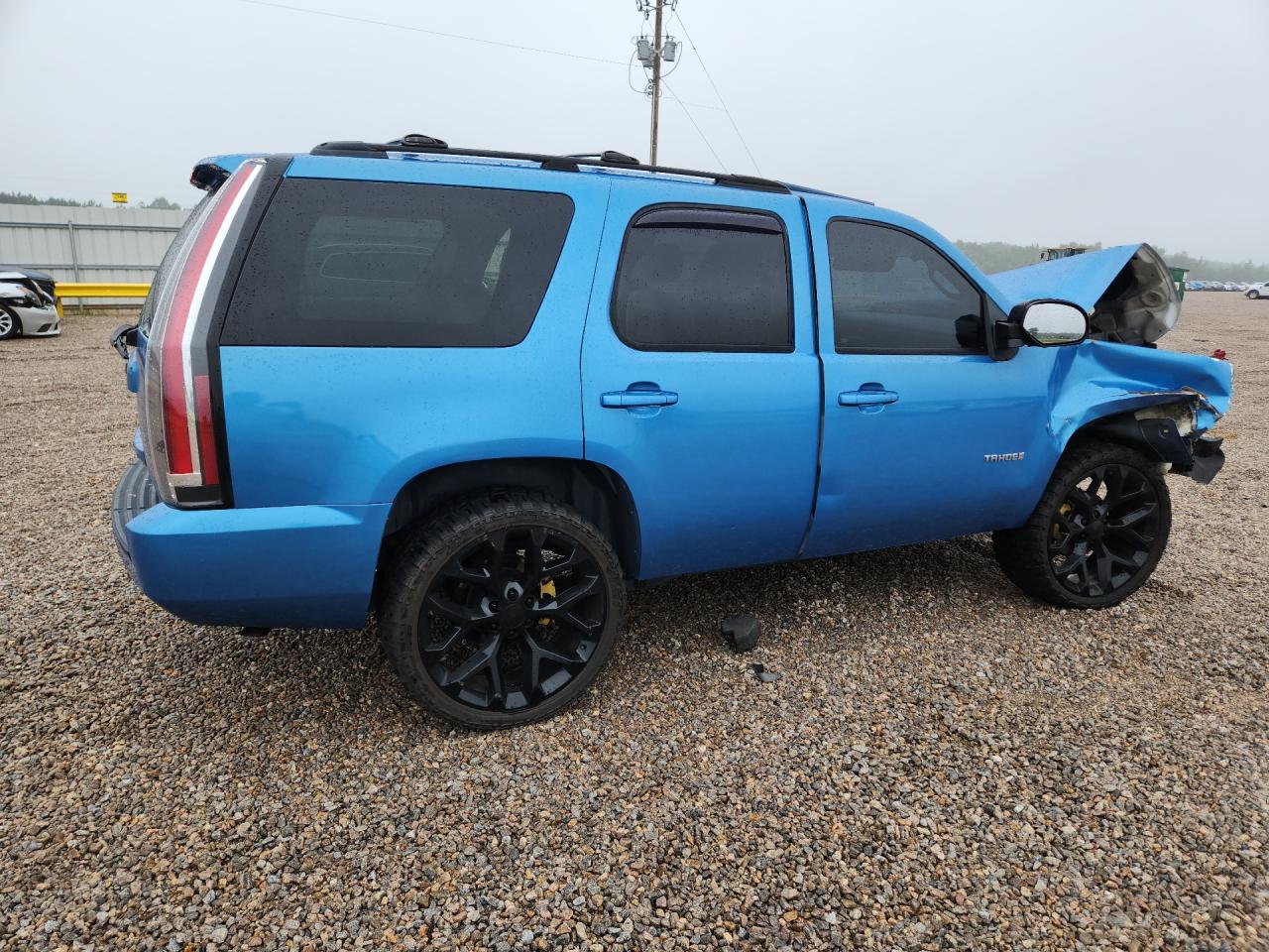 2007 Chevrolet Tahoe C1500 Blue vin: 1GNFC13C87J302919