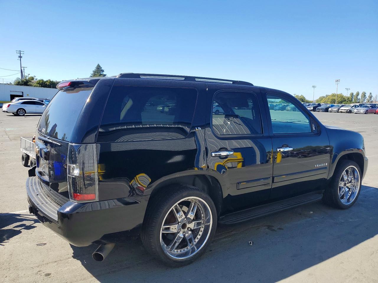 2007 Chevrolet Tahoe C1500 Black vin: 1GNFC13C97R406126