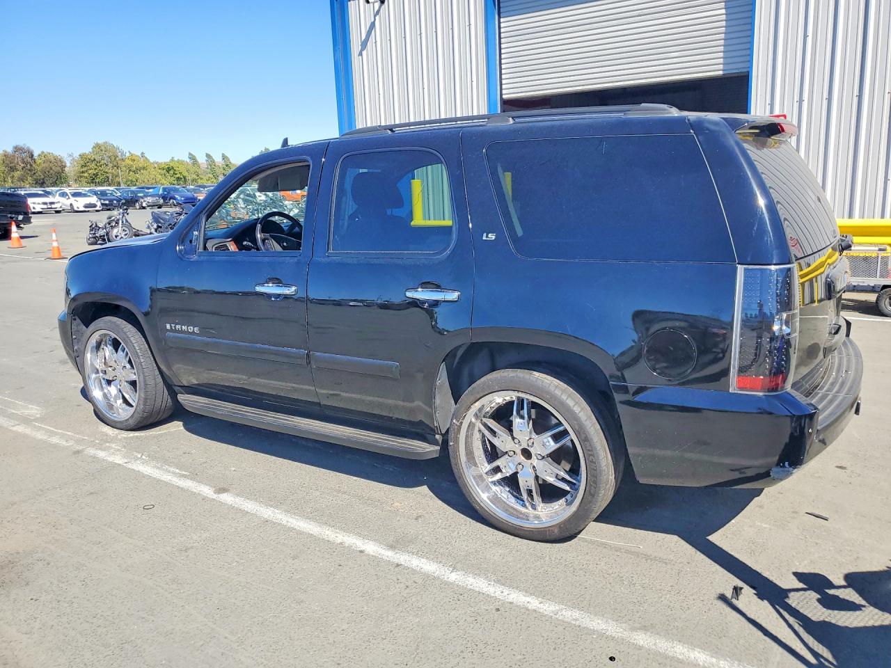 2007 Chevrolet Tahoe C1500 Black vin: 1GNFC13C97R406126