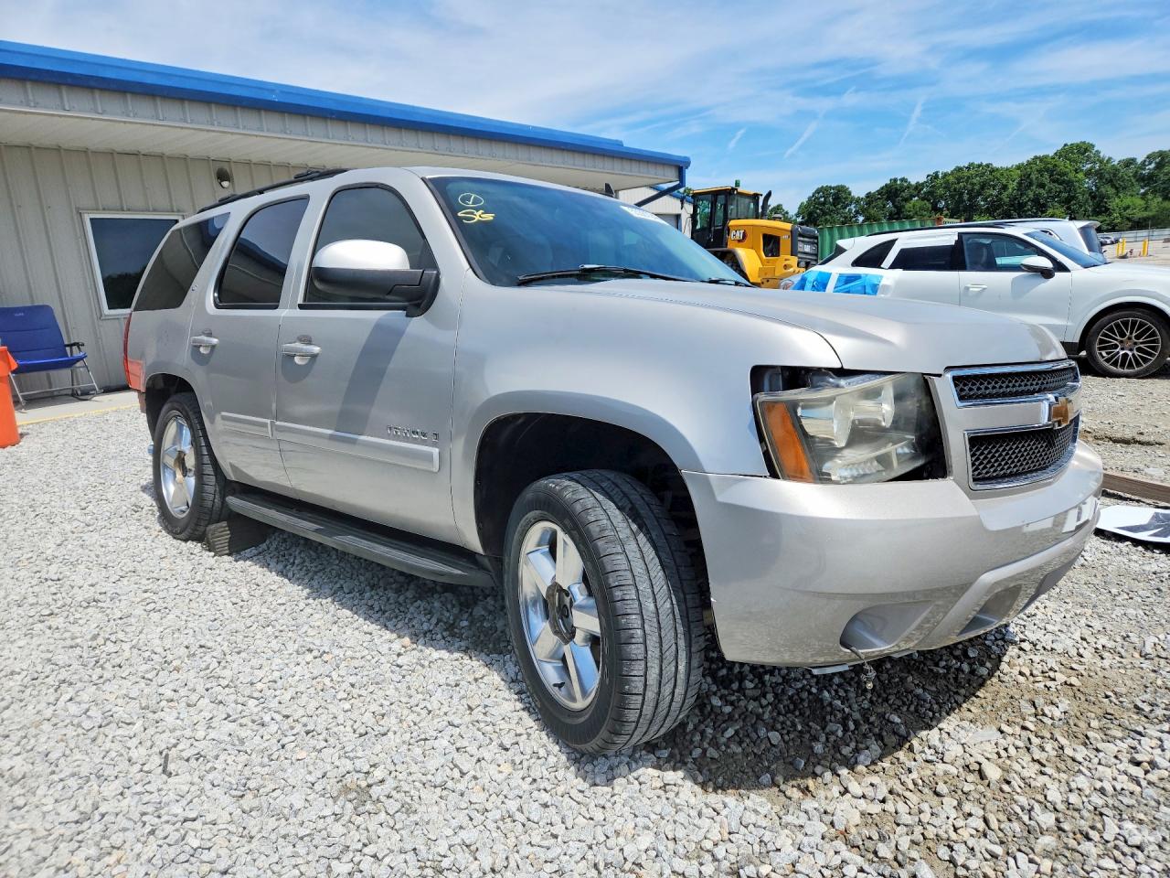 2007 Chevrolet Tahoe C1500 Silver vin: 1GNFC13J17J106187