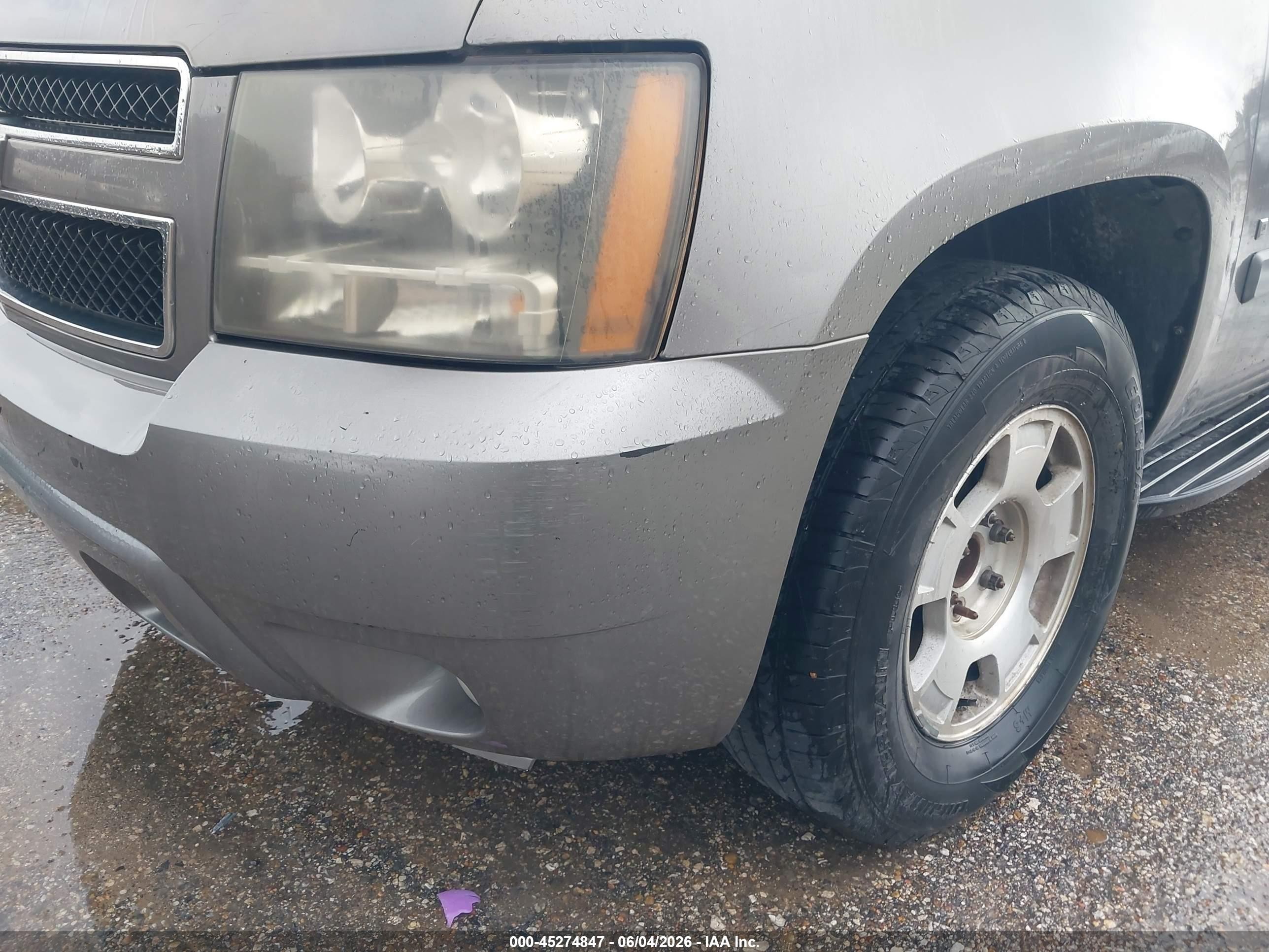 2007 Chevrolet Tahoe Lt Gray vin: 1GNFC13J17R430550