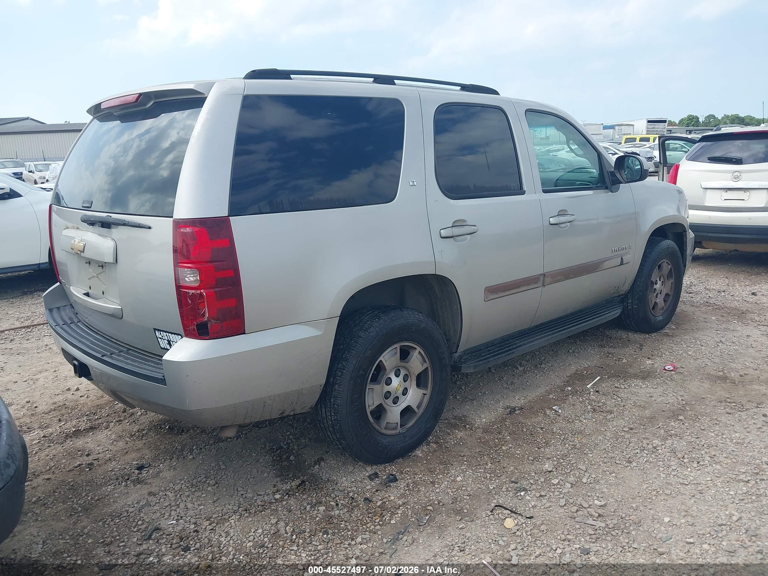 2007 Chevrolet Tahoe Lt Champagne vin: 1GNFC13J27R210365