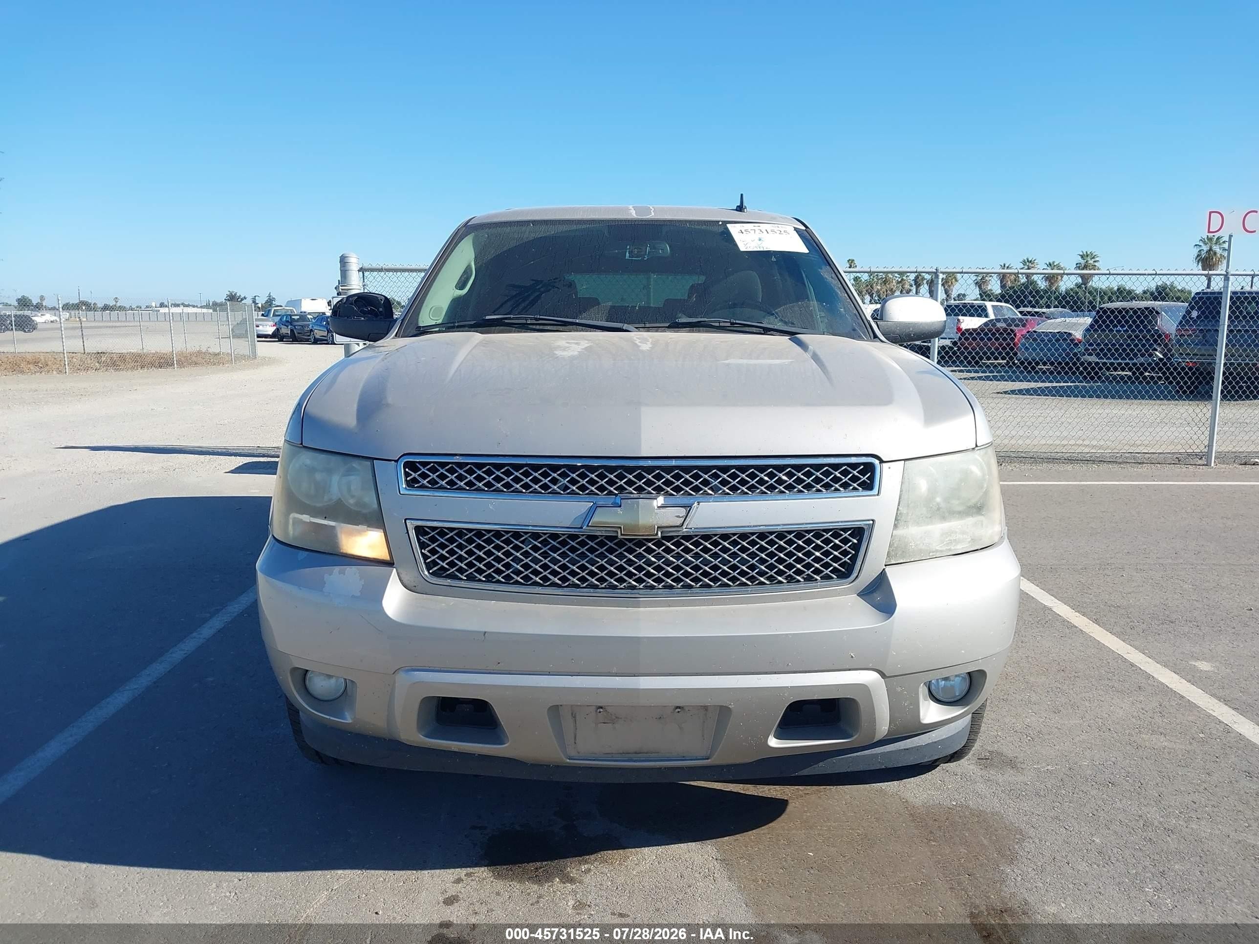 2007 Chevrolet Tahoe Lt Champagne vin: 1GNFC13J57J346665