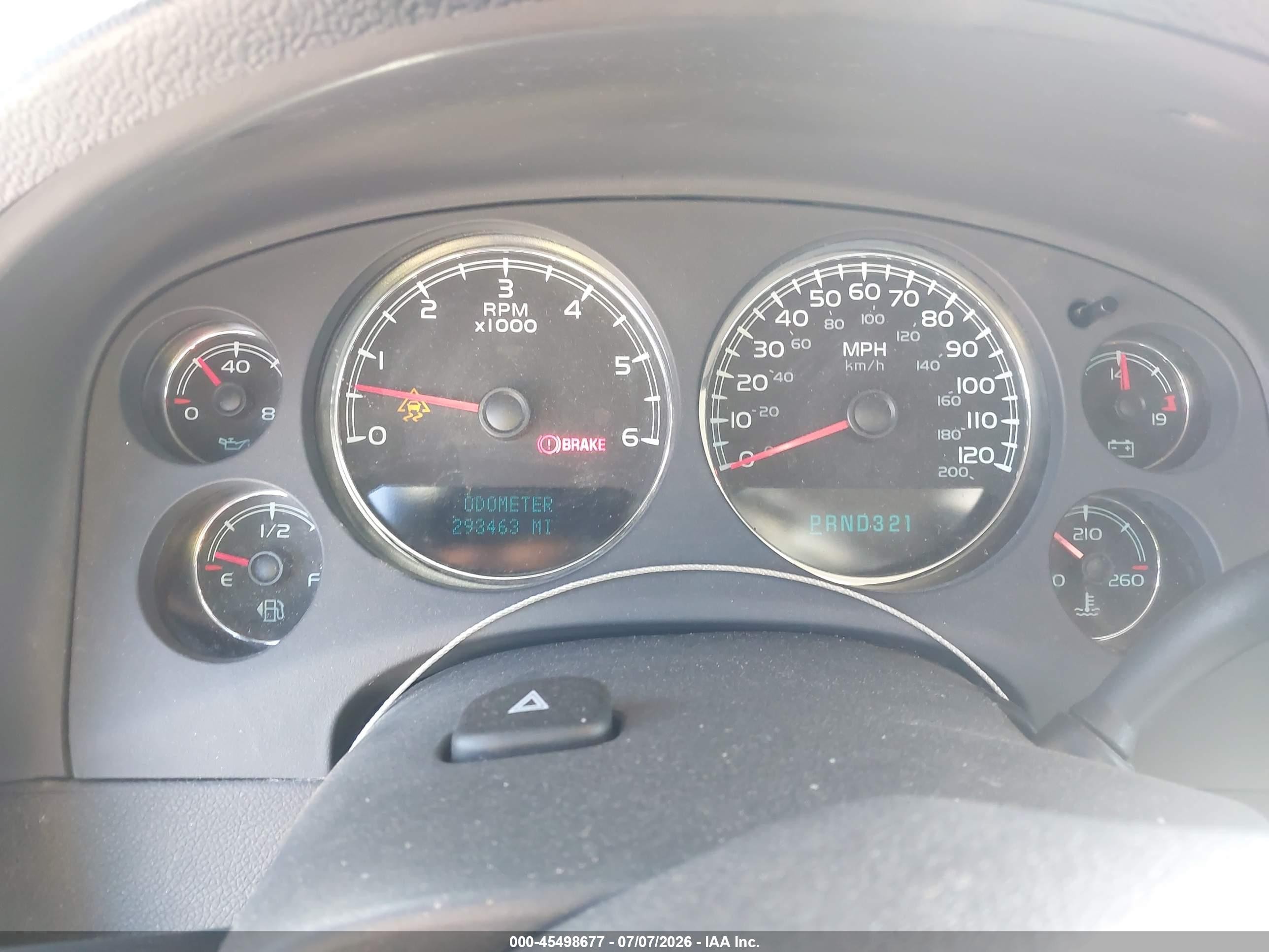 2007 Chevrolet Tahoe Lt Серый vin: 1GNFC13J67R297803