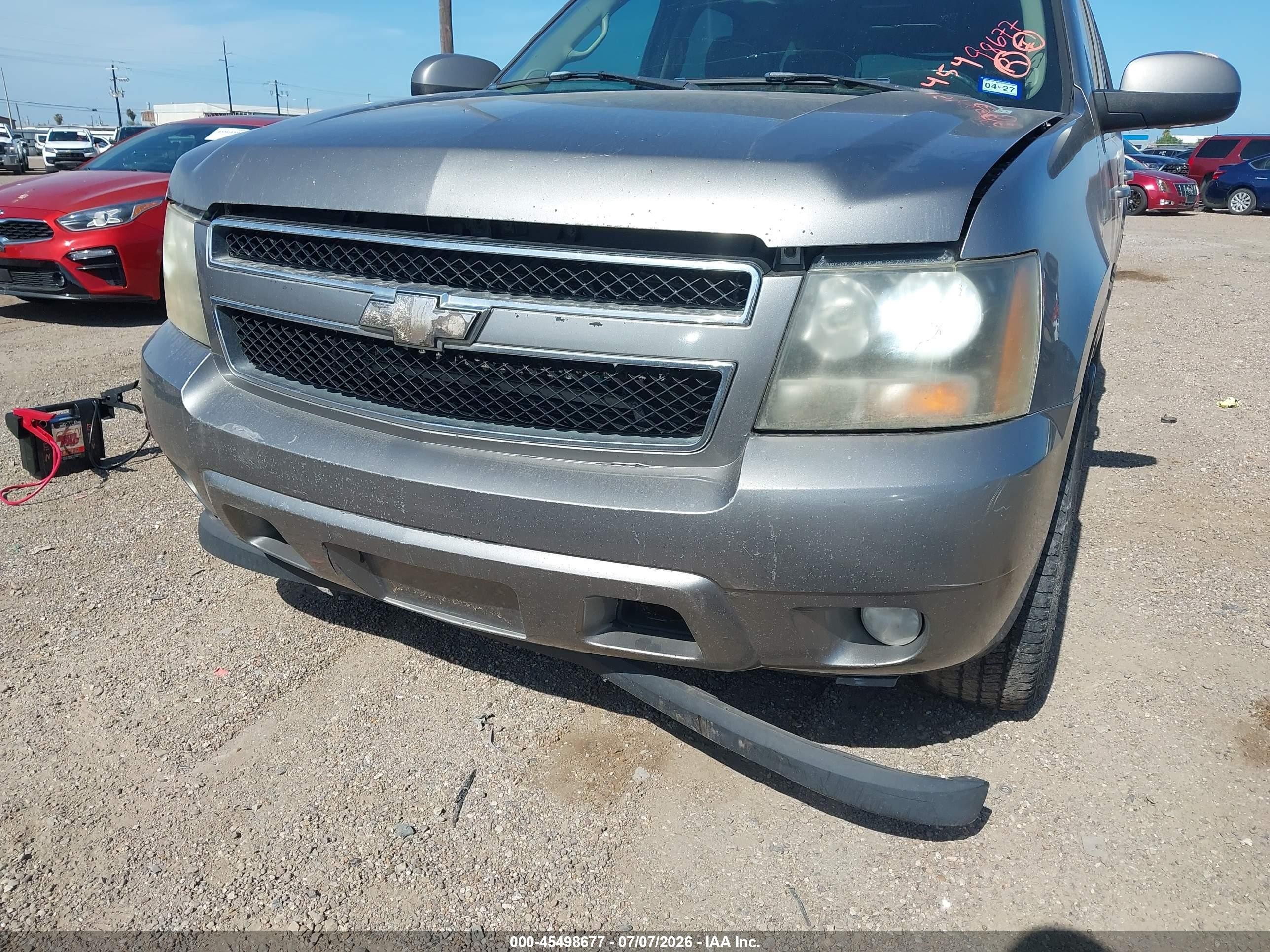2007 Chevrolet Tahoe Lt Серый vin: 1GNFC13J67R297803