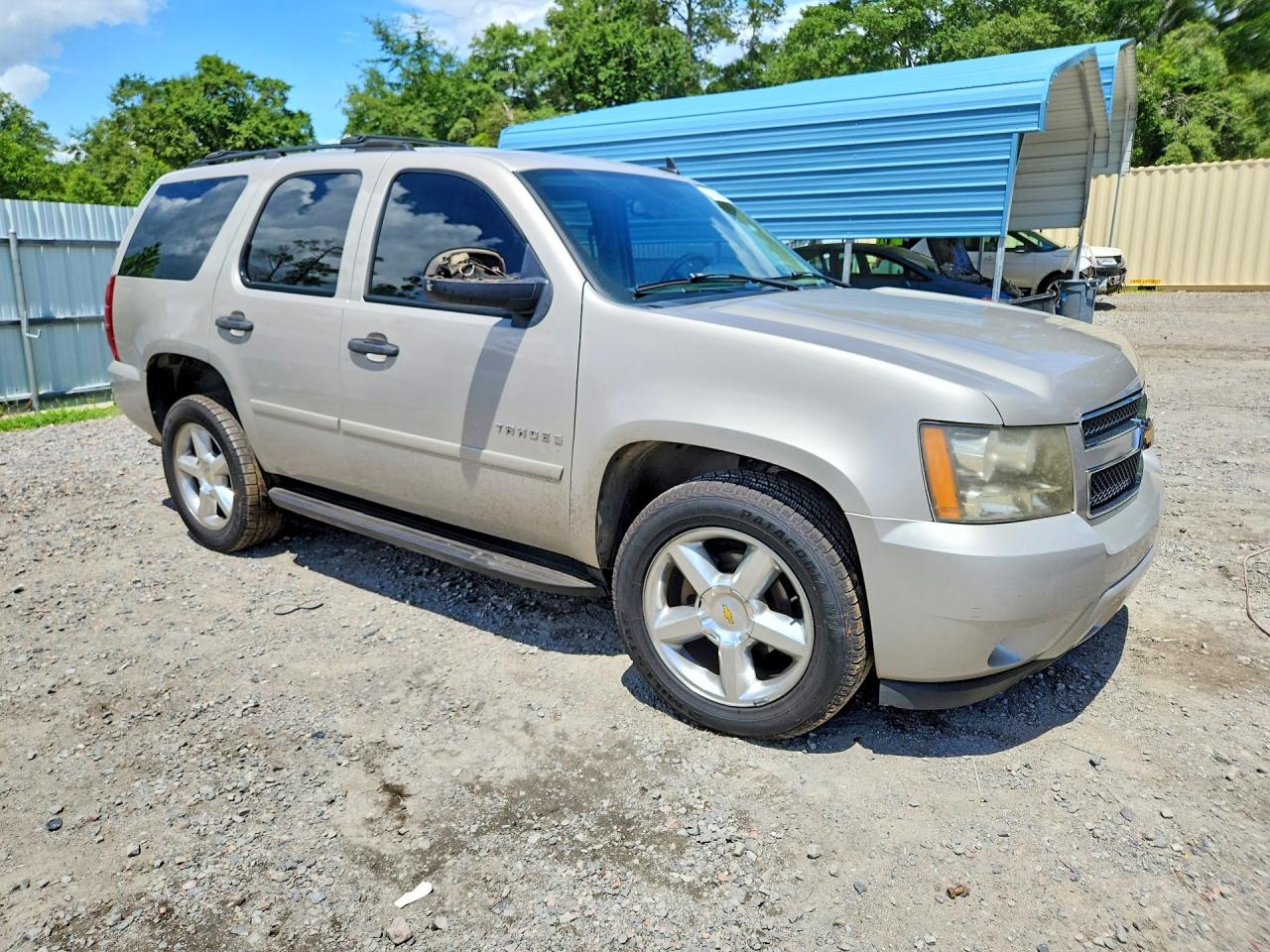 2007 Chevrolet Tahoe C1500 Beige vin: 1GNFC13J87R151130