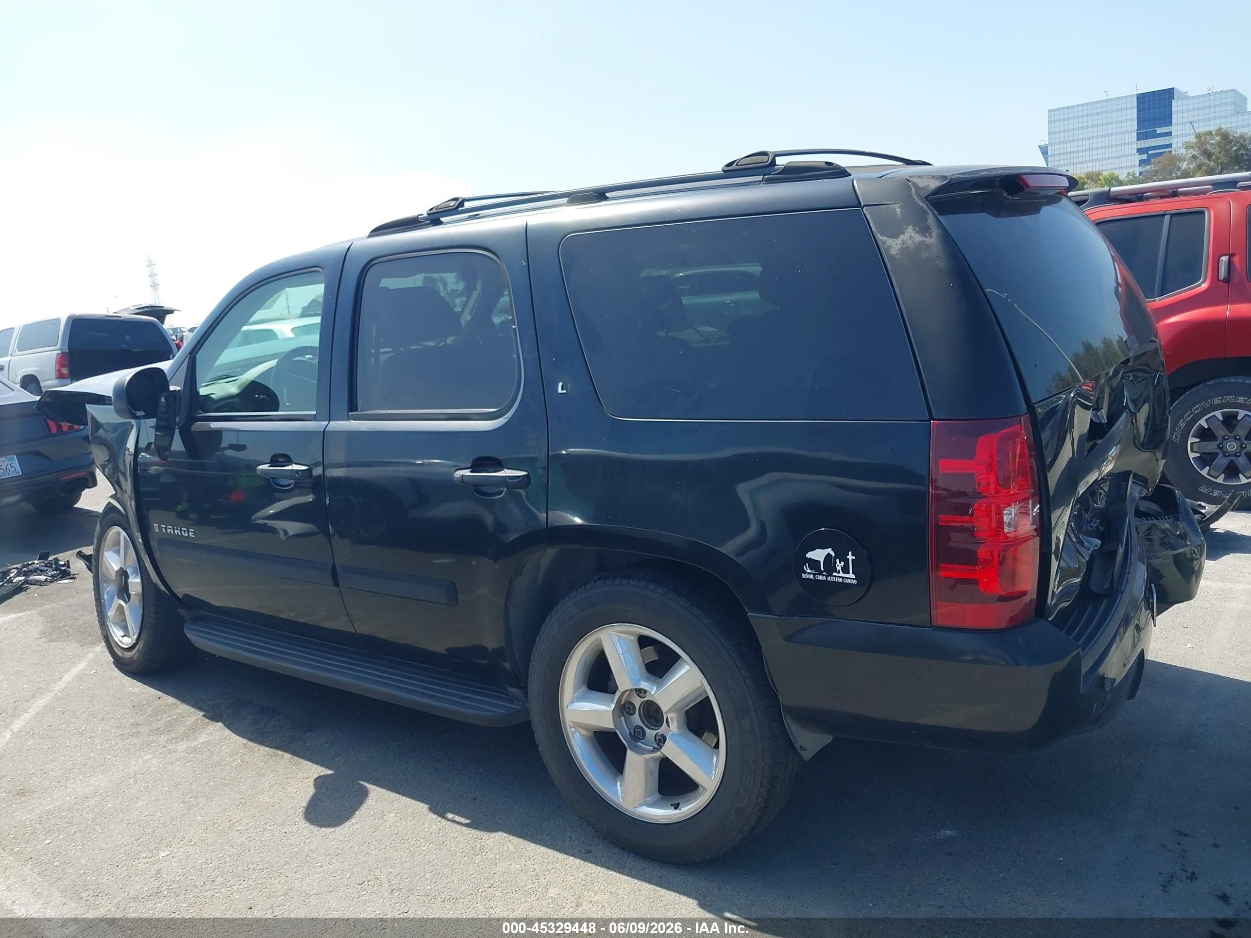 2007 Chevrolet Tahoe Lt Gray vin: 1GNFC13J97R101269