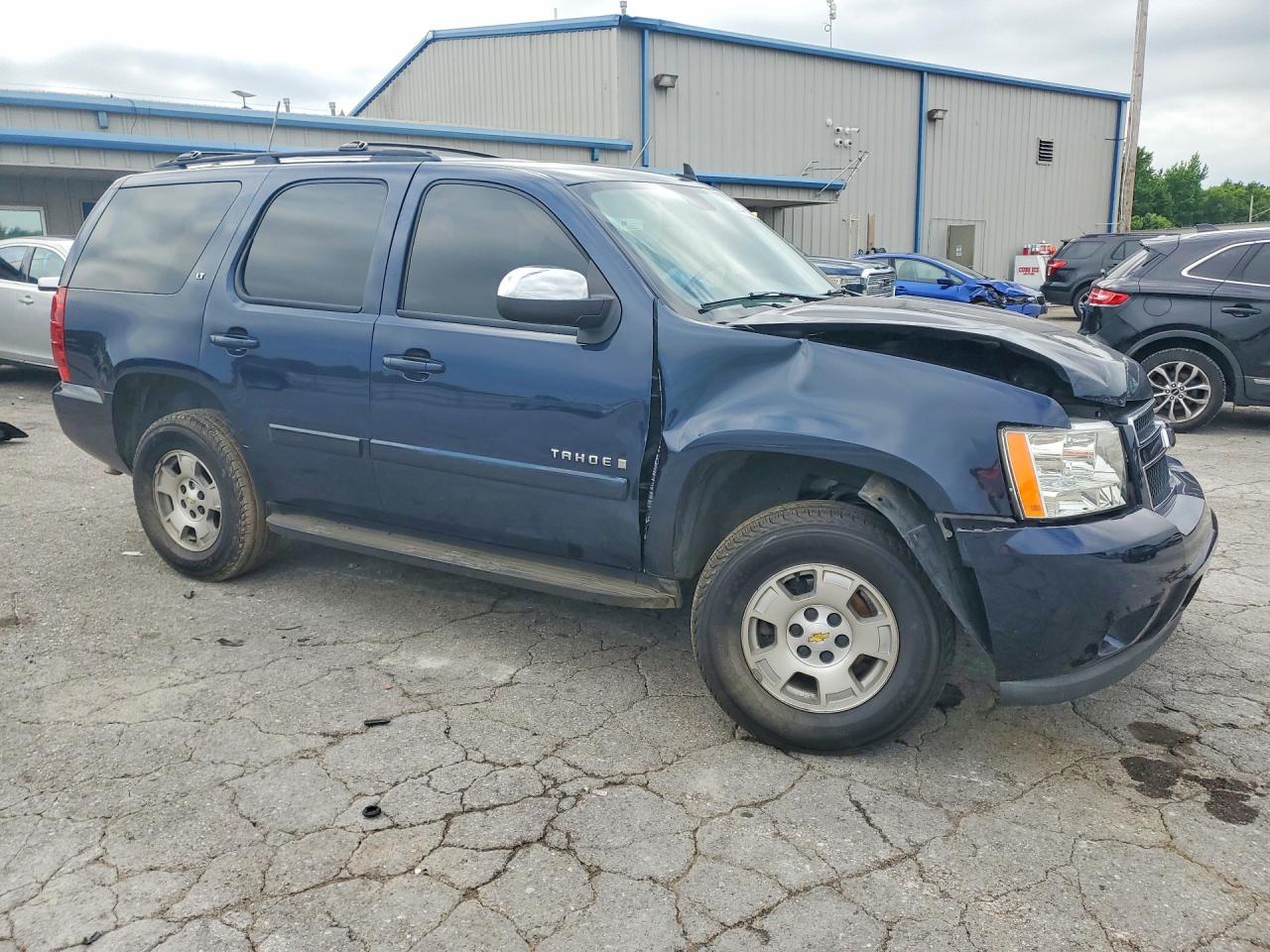 2008 Chevrolet Tahoe C1500 Синий vin: 1GNFC13J98R166480