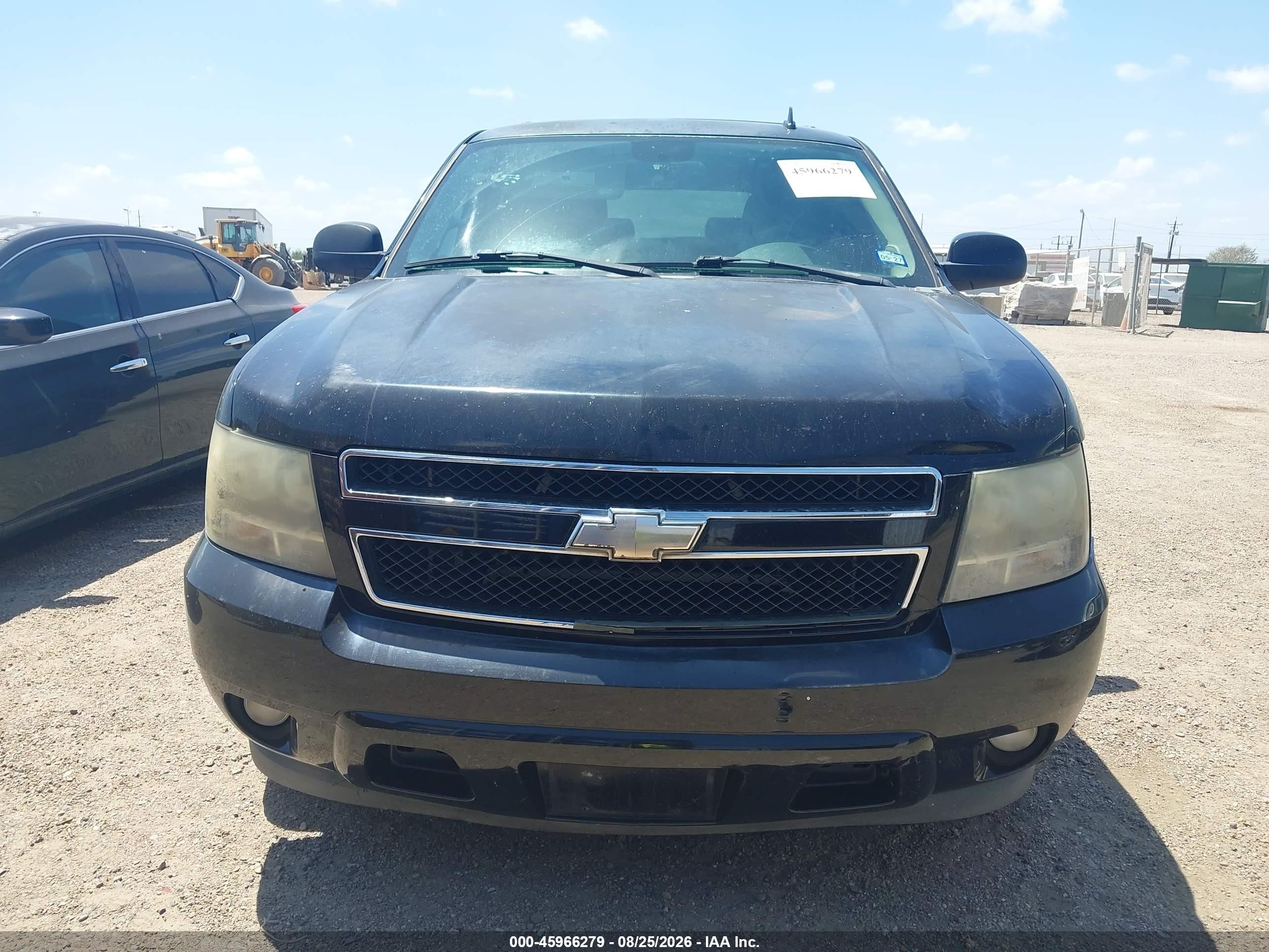 2008 Chevrolet Tahoe Lt Black vin: 1GNFC13J98R174014