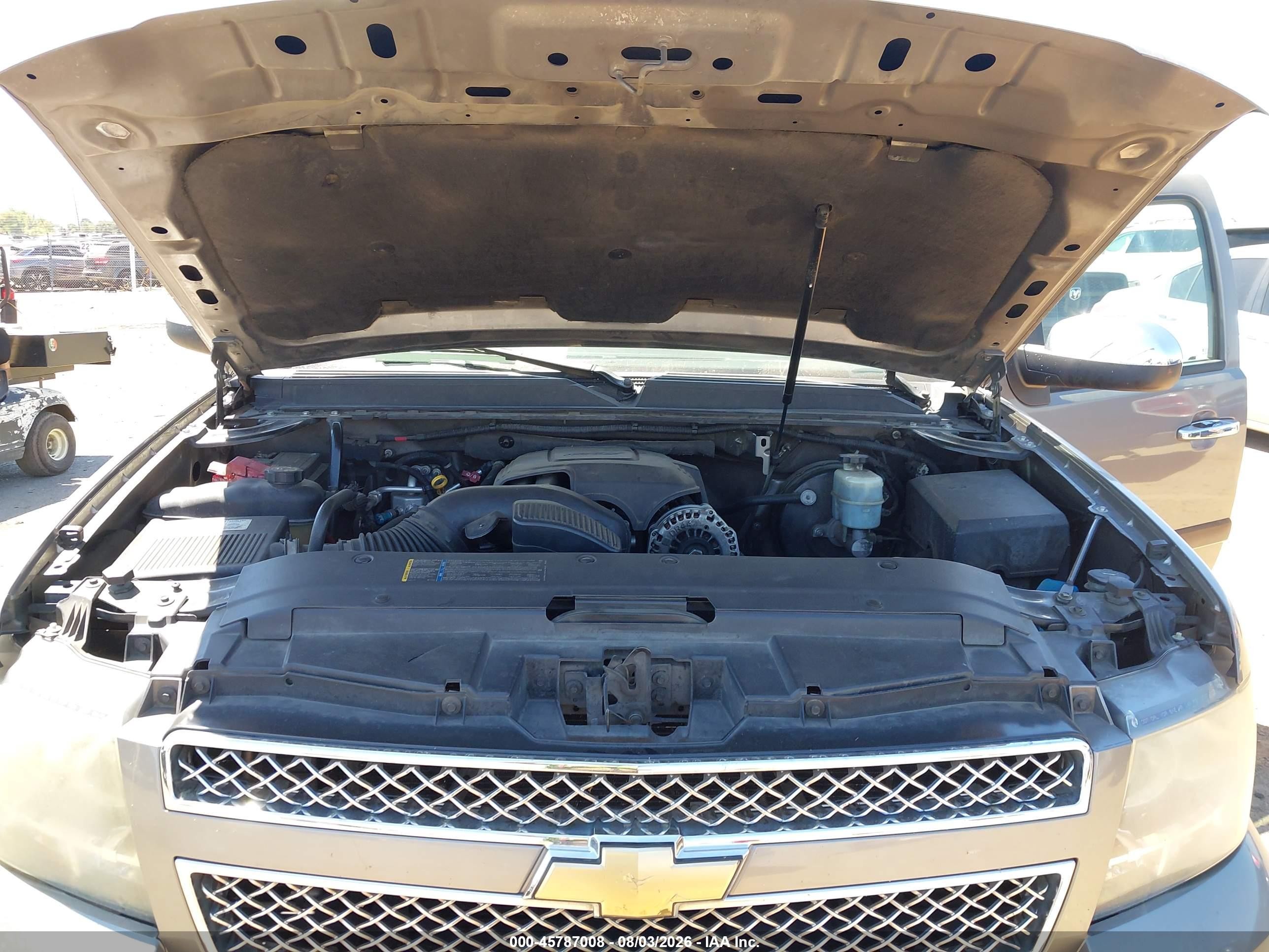 2007 Chevrolet Tahoe Ltz Gray vin: 1GNFC13JX7J375658