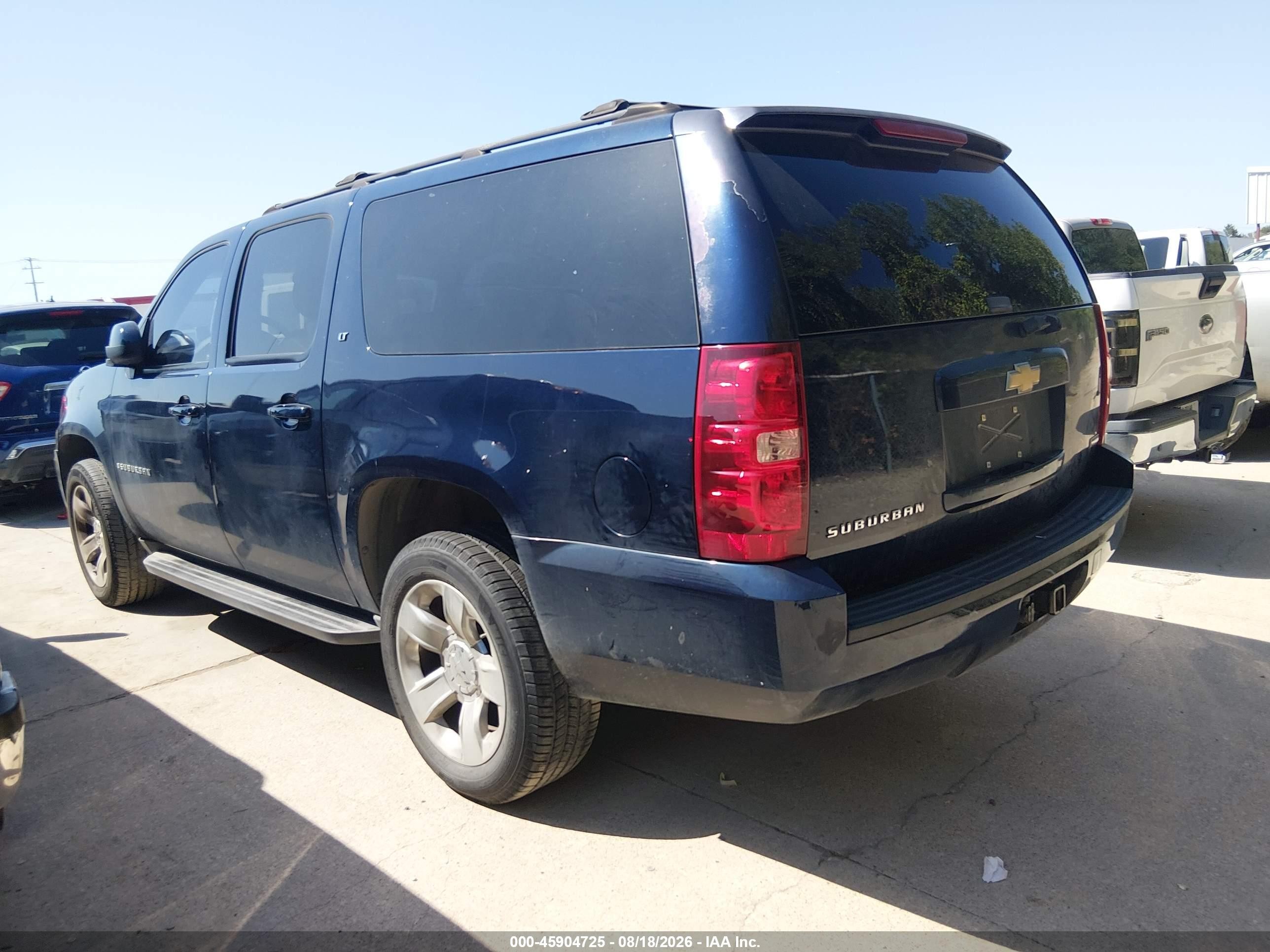 2007 Chevrolet Suburban 1500 Lt Blue vin: 1GNFC16007R226146