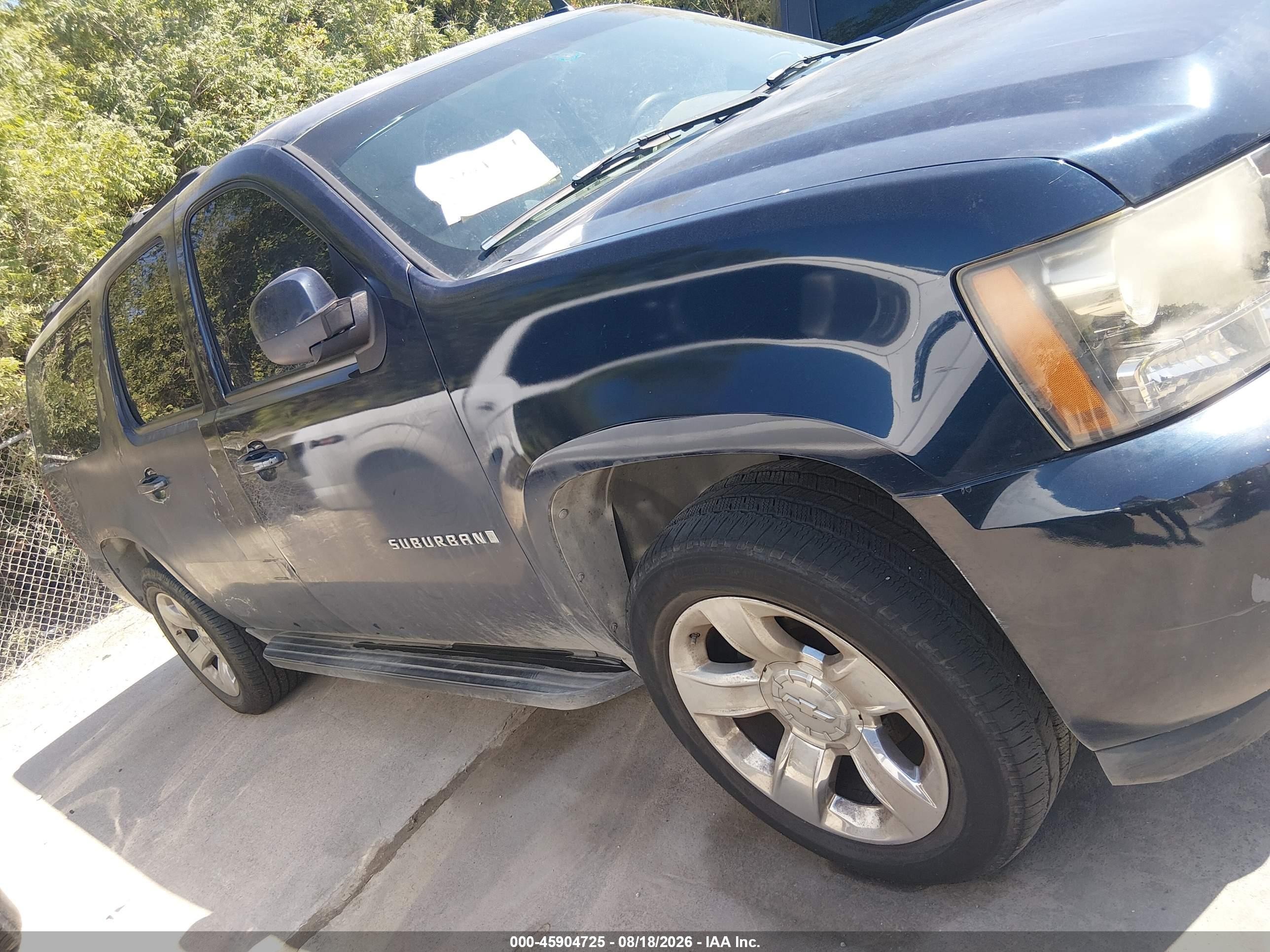 2007 Chevrolet Suburban 1500 Lt Blue vin: 1GNFC16007R226146