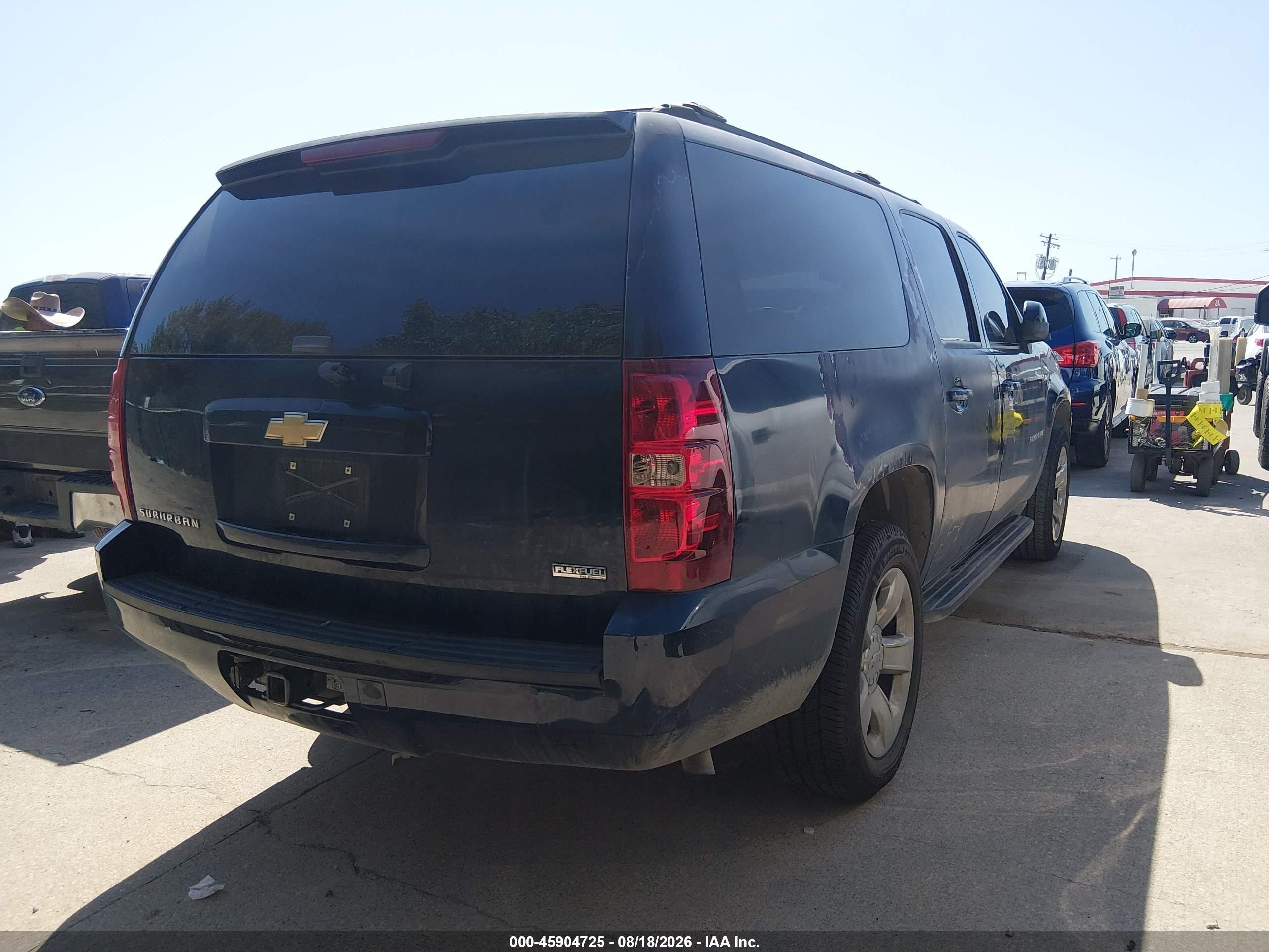 2007 Chevrolet Suburban 1500 Lt Blue vin: 1GNFC16007R226146